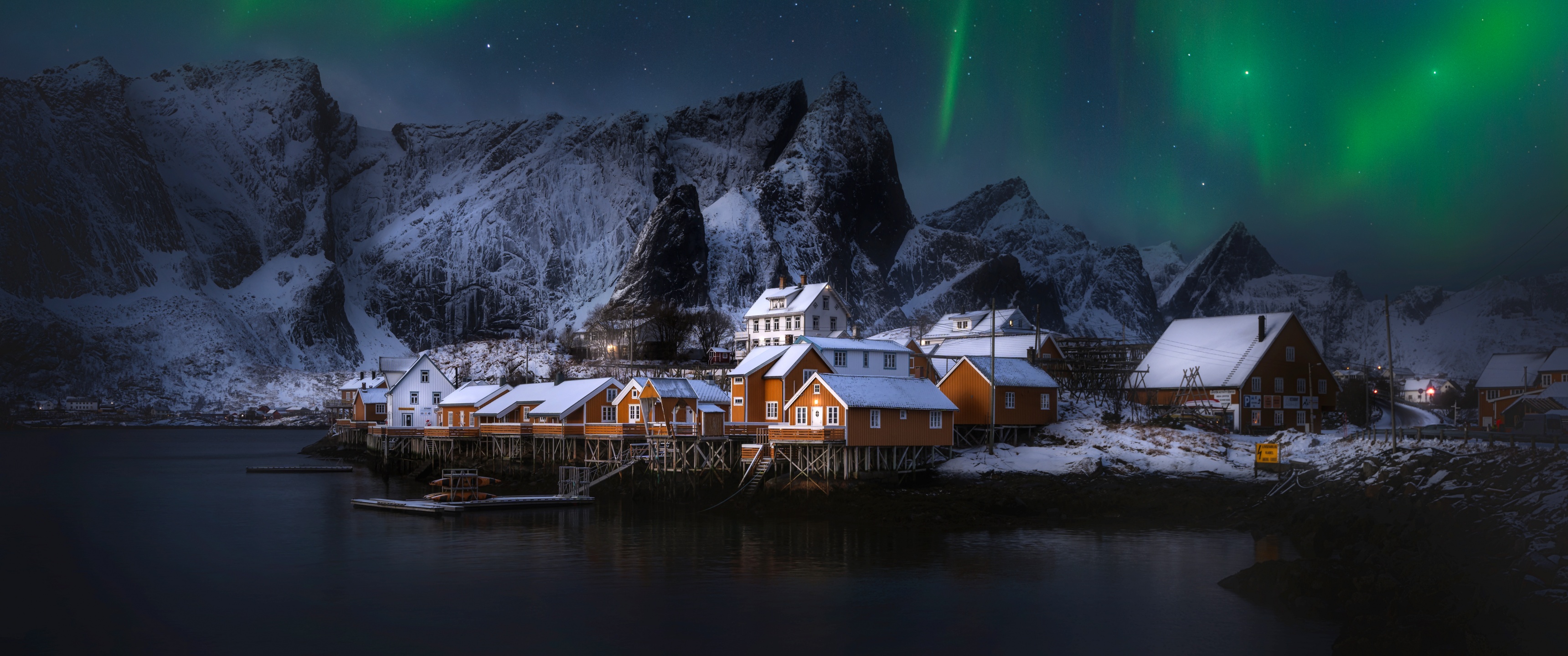 Lofoten Islands Wallpaper 4K, Ultrawide, Norway, Aesthetic
