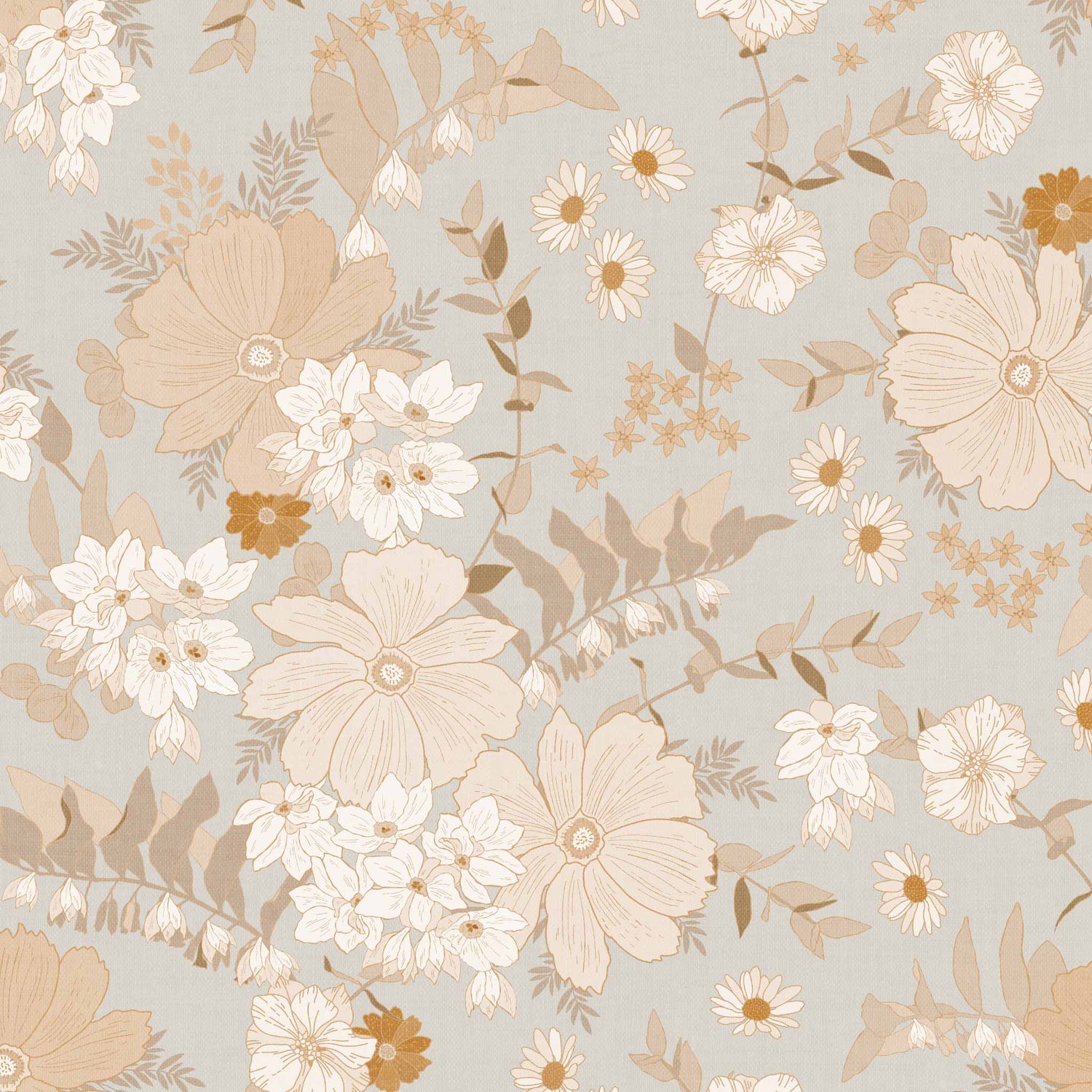 Spring Florals Wallpaper