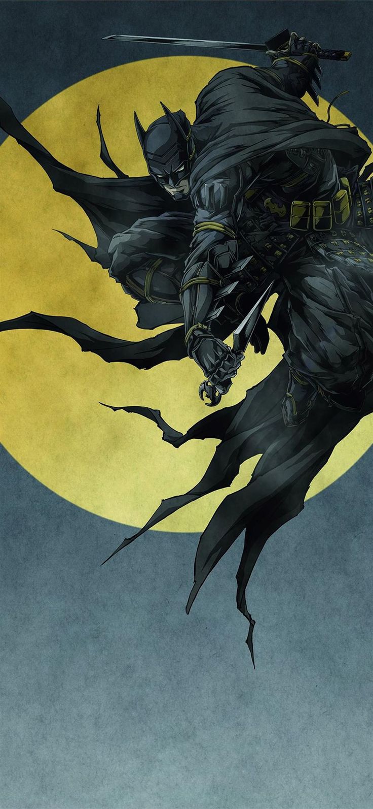 Batman Ninja on afari iPhone 11 Wallpaper