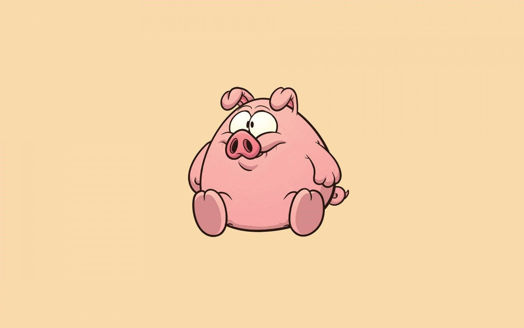 Download Big Fat Cartoon Pig Kawaii