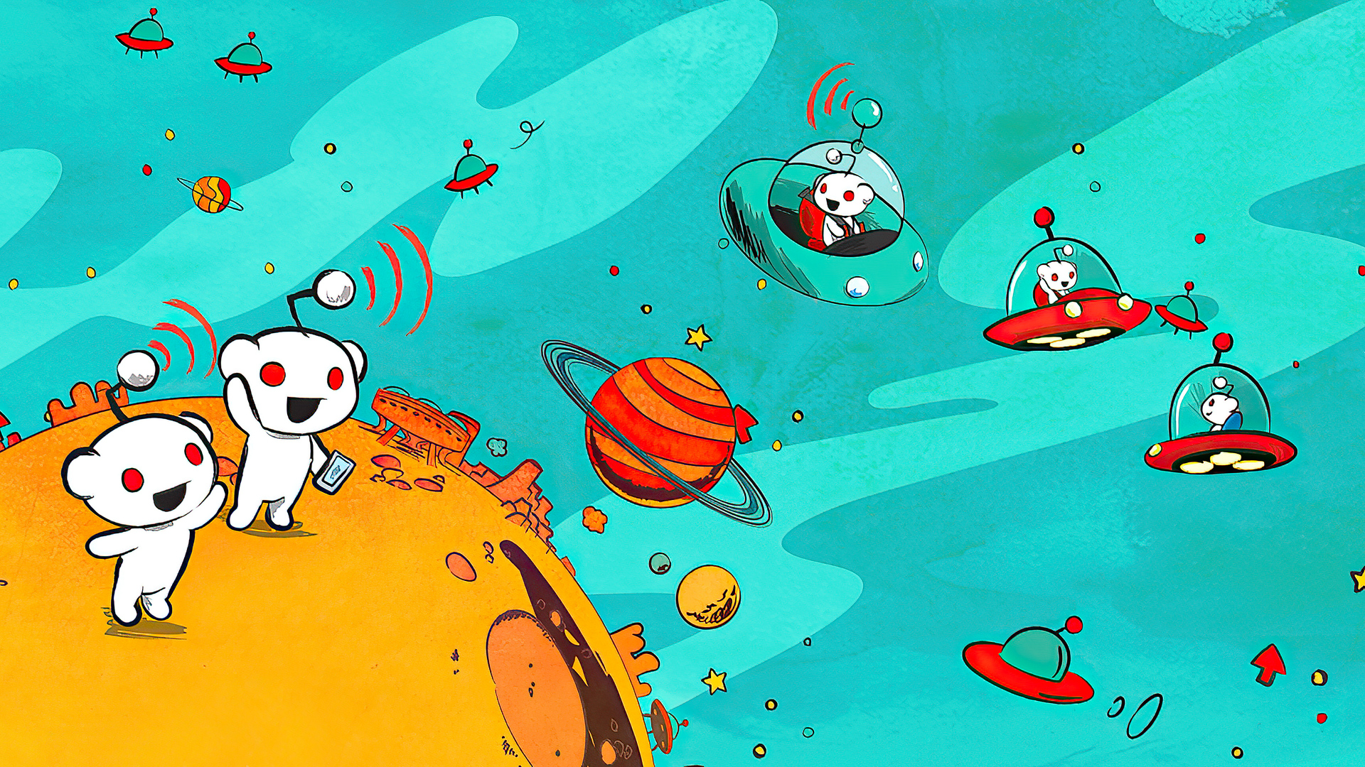 Reddit wallpaper for the redditors