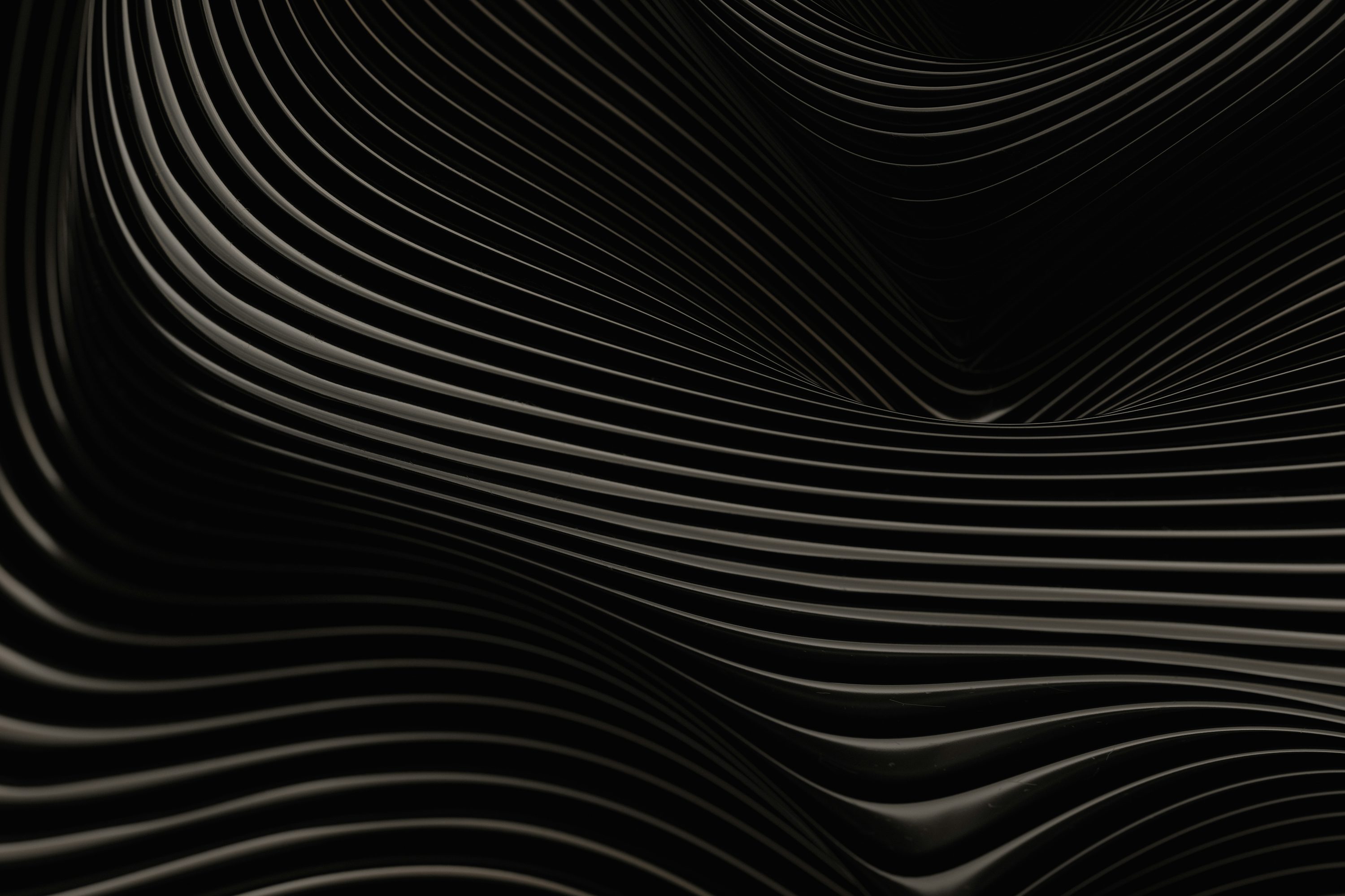 An abstract black and white background