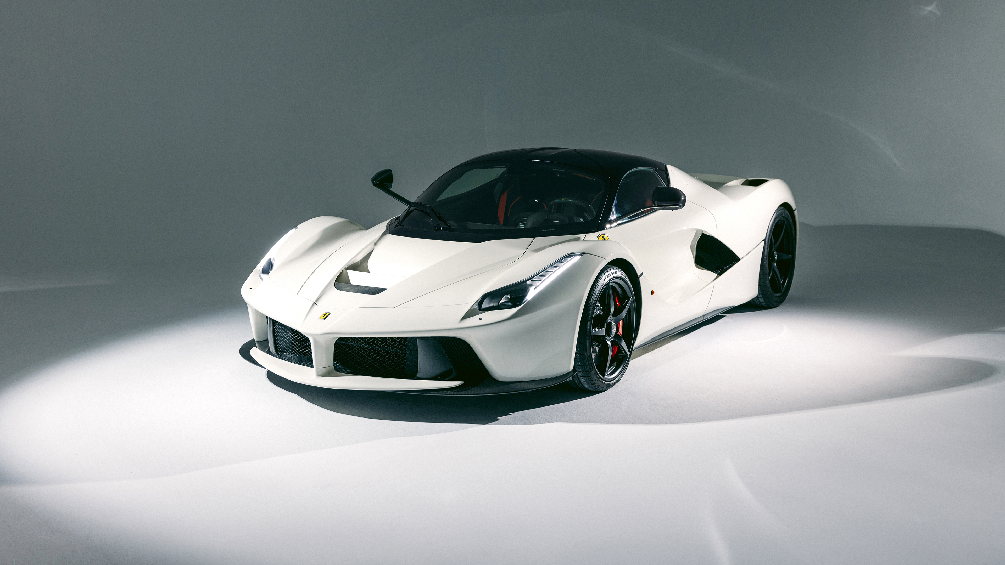 LaFerrari Wallpaper 4K, White cars