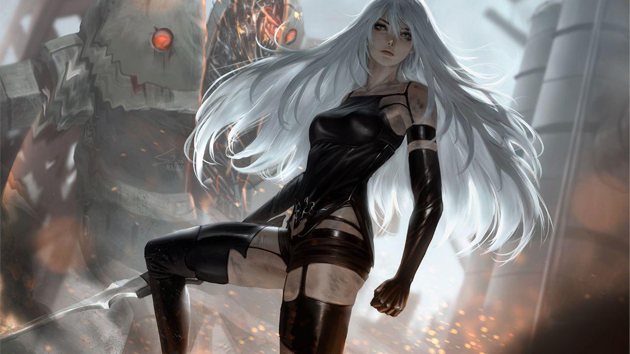 A2 skin in the Nier DLC