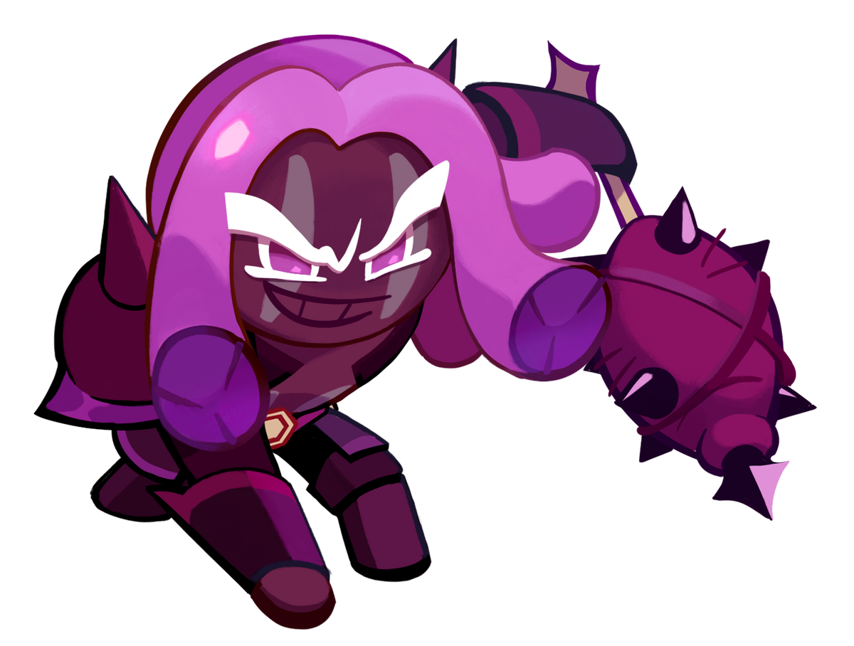 Purple Yam Cookie. Cookie Run: Kingdom