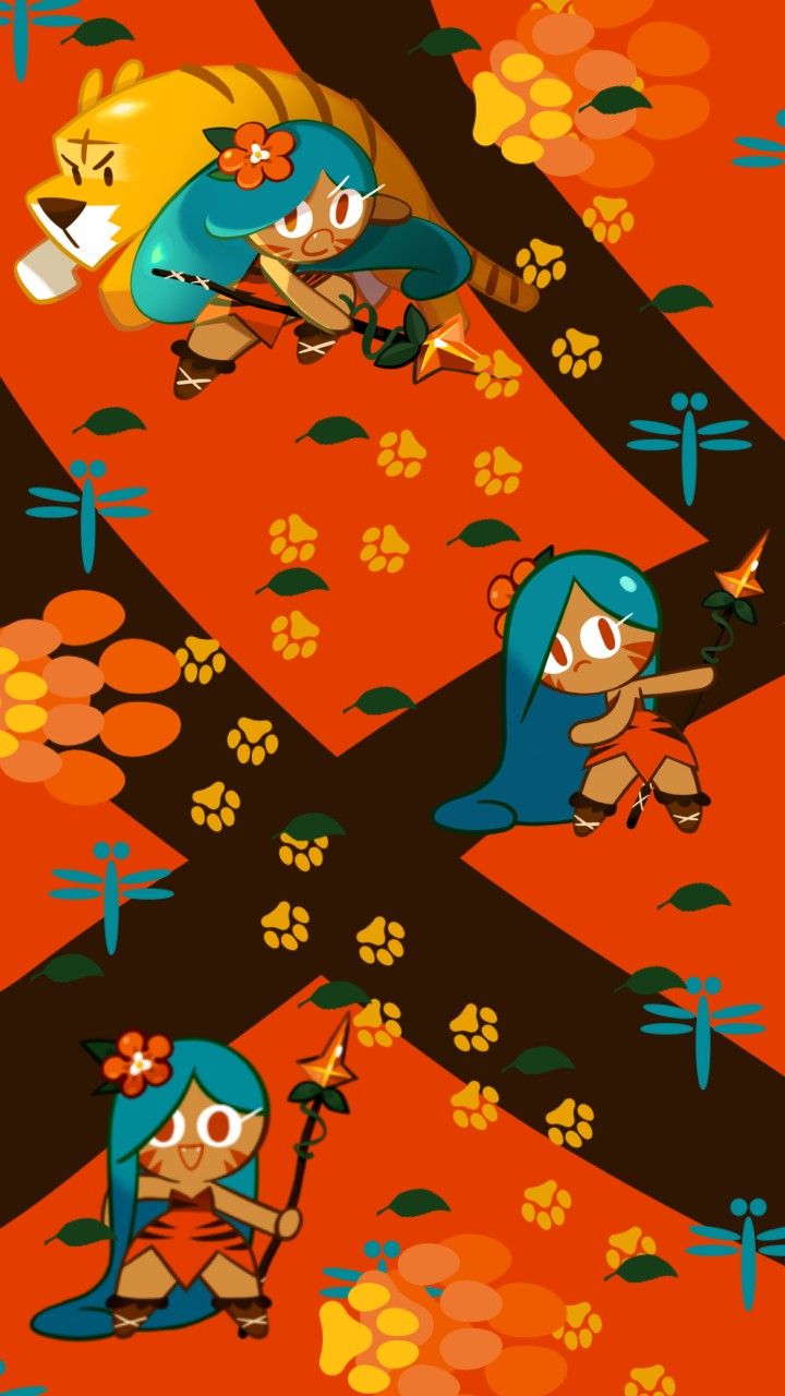 Tiger Lily Cookie WallPaper