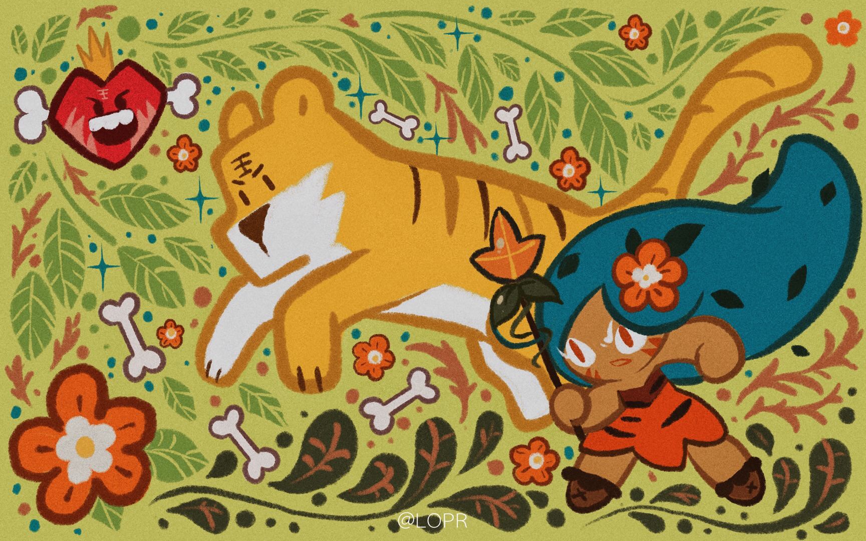 Tiger Lily Cookie Run
