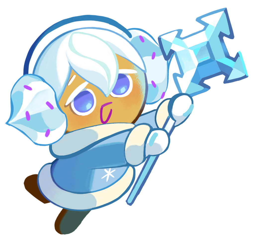 Snow Sugar Cookie. Cookie Run: Kingdom