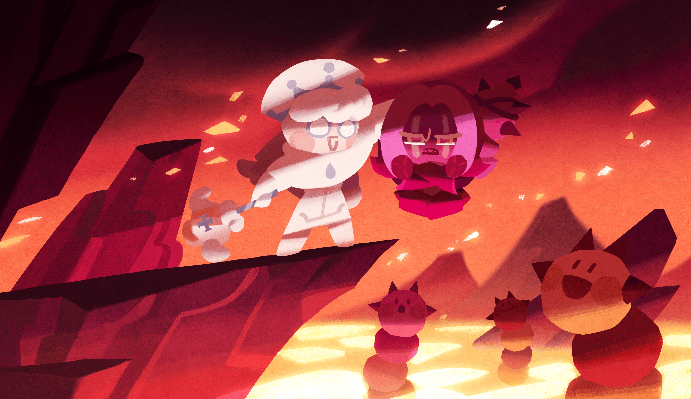 Purple Yam Cookie. Cookie Run: Kingdom