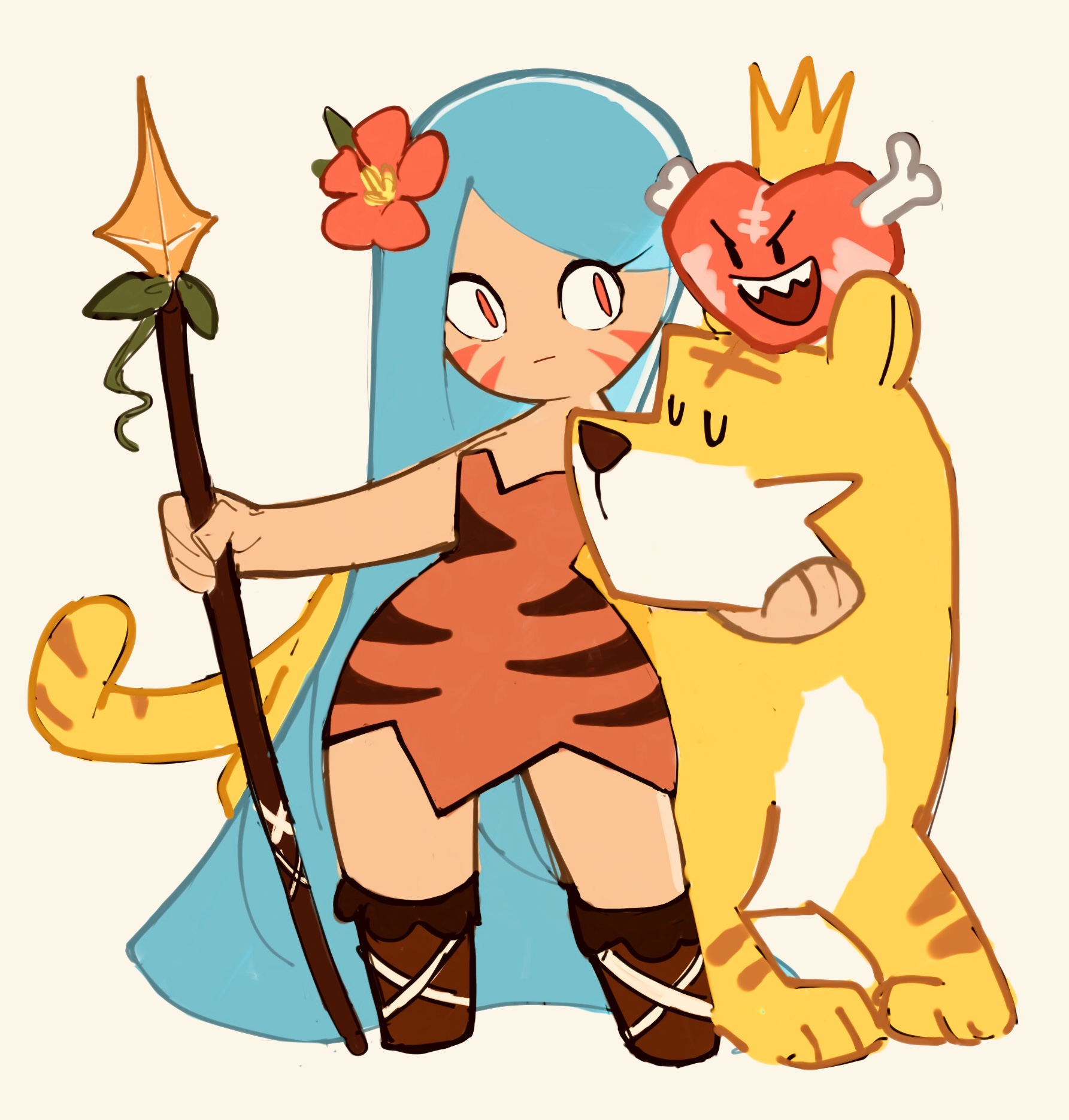 Tiger Lily Cookie, Fanart