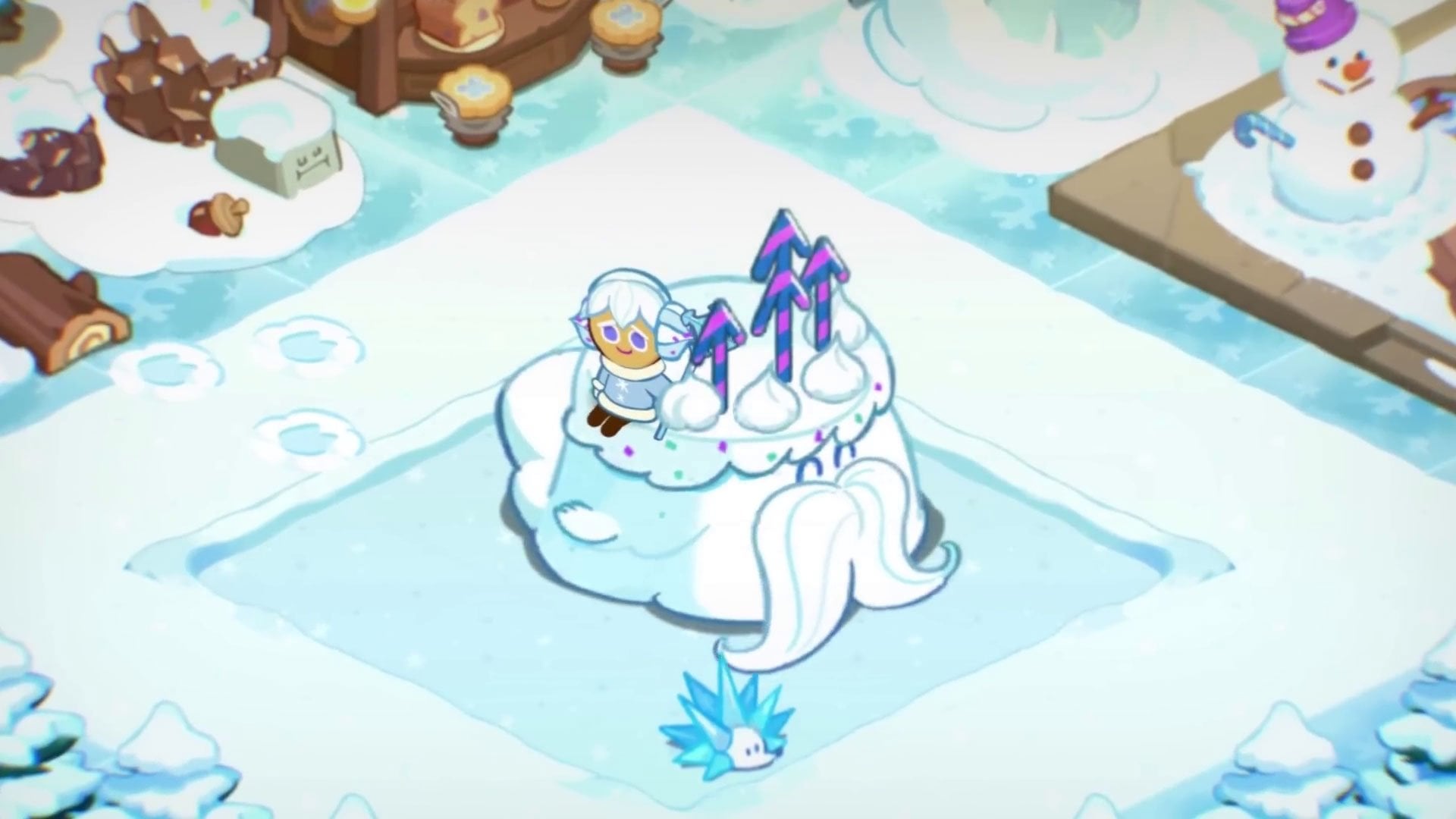 Snow Sugar Cookie Toppings Cookie Run