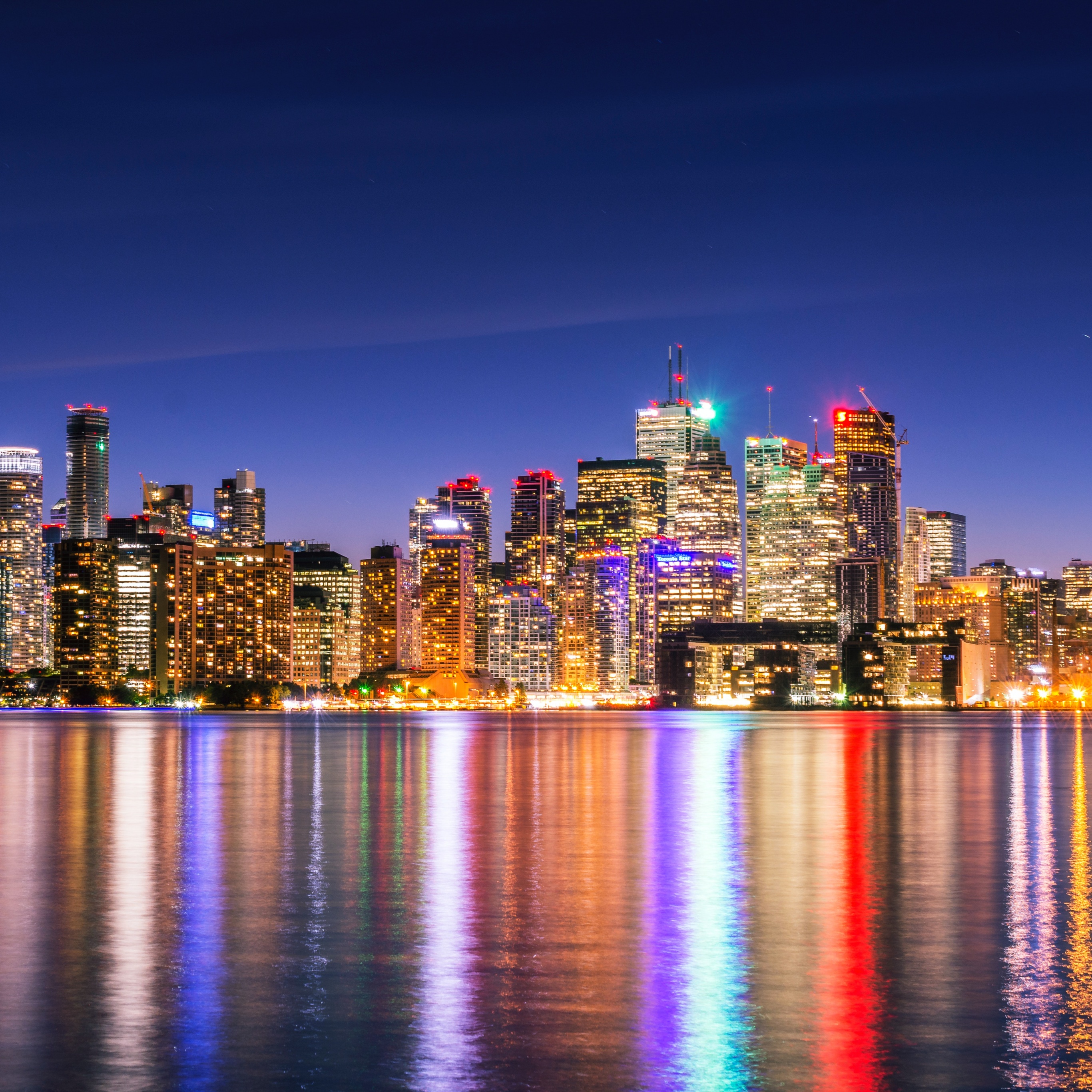 Toronto Skyline Wallpaper 4K