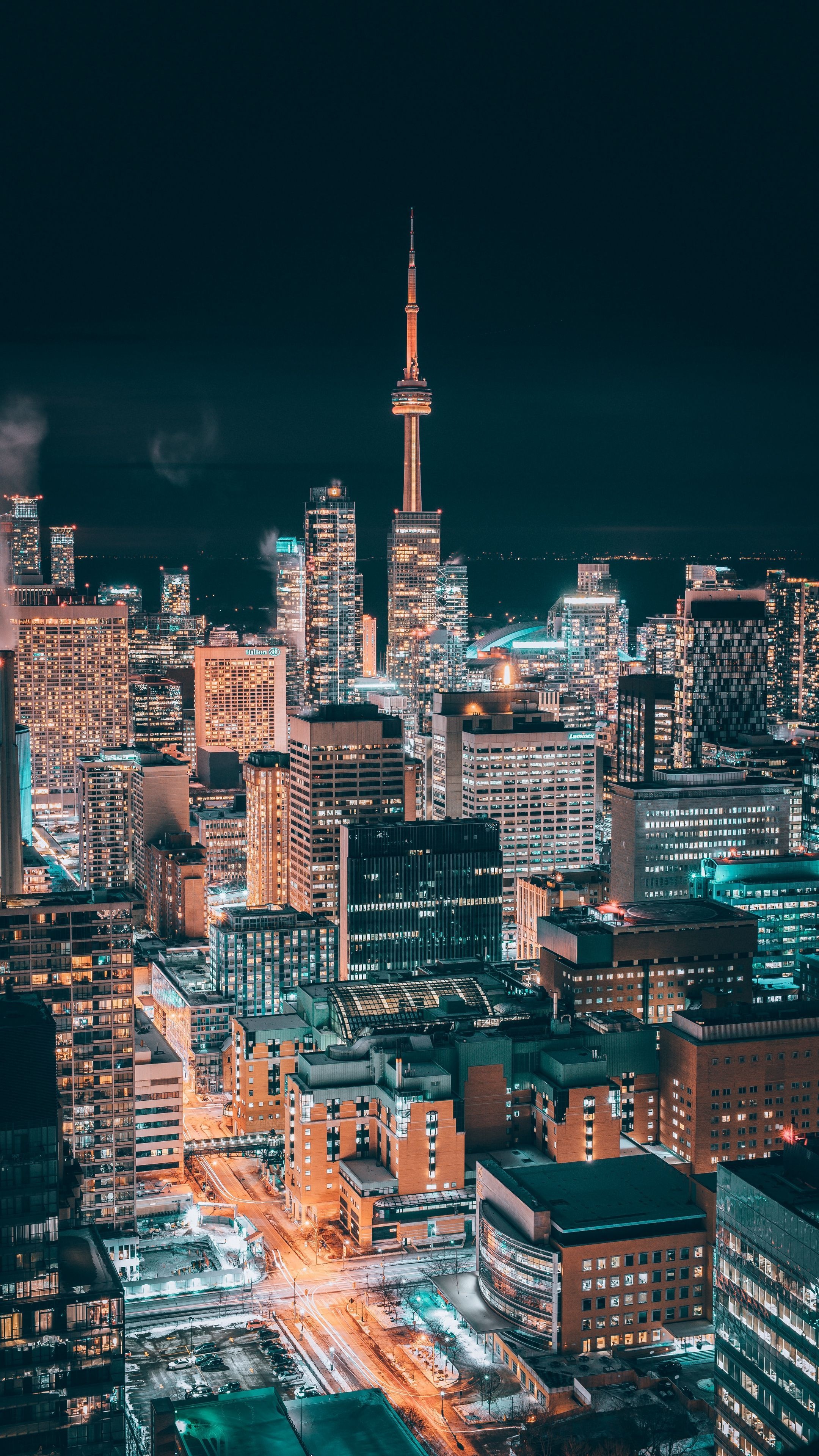 Toronto Skyline at Night Wallpaper 33
