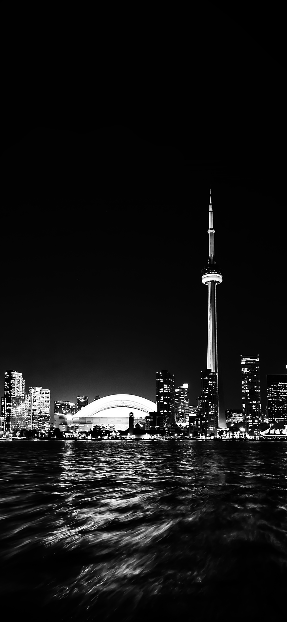 Toronto City Night Missing Tower