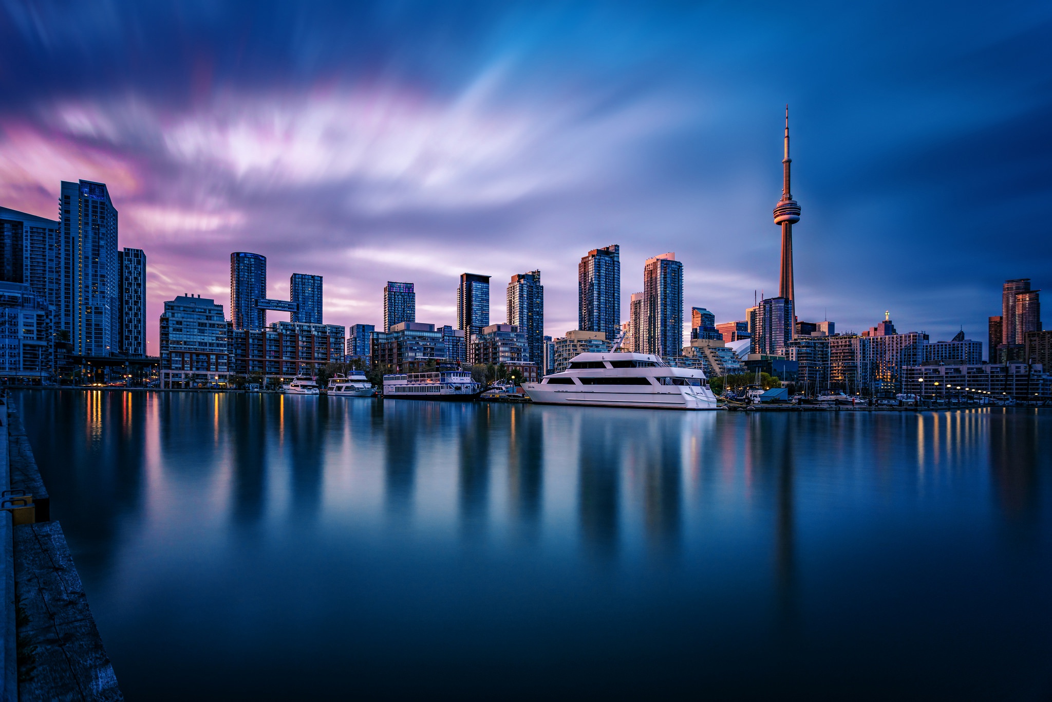 Toronto Harbor Skyline