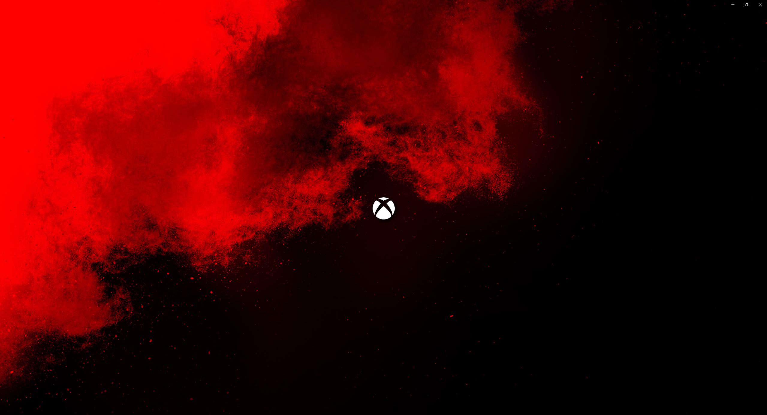 Xbox app splash screen