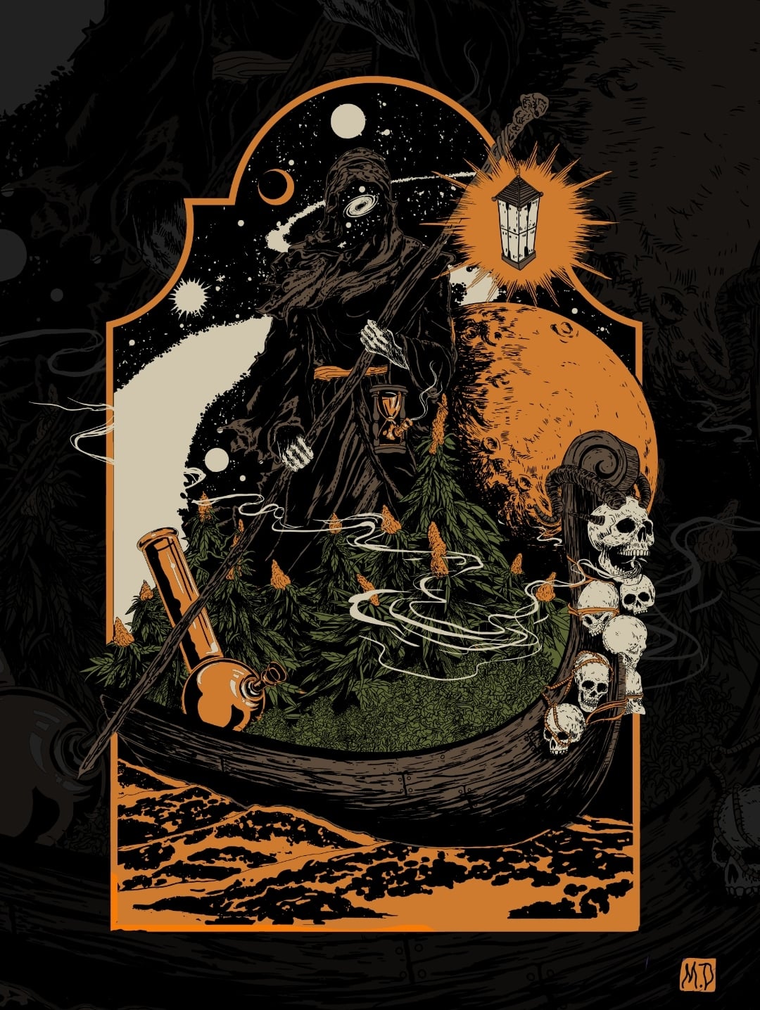 CARONTE does it doom? Artwork