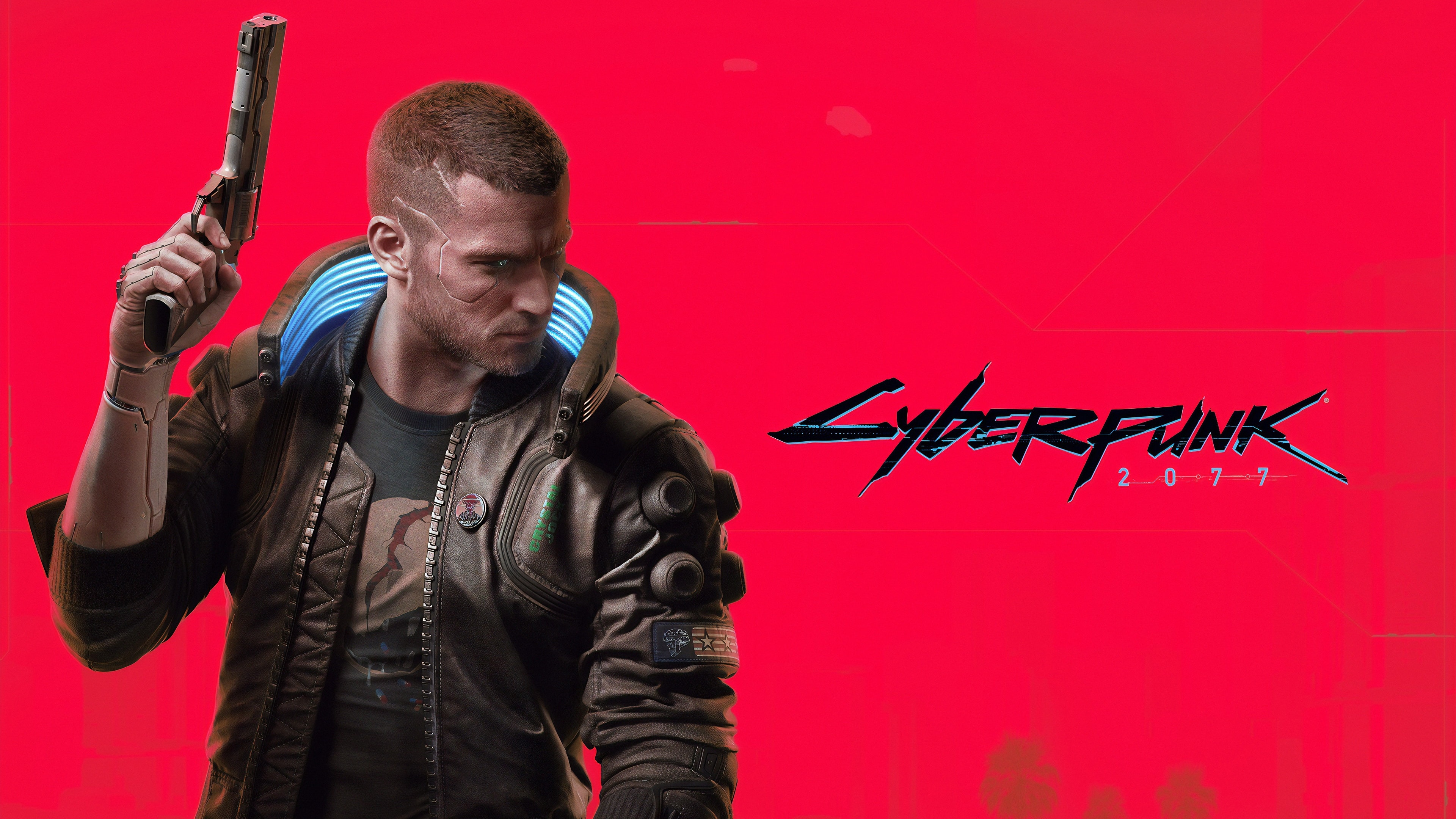 Cyberpunk 2077 Wallpaper 4K, Red