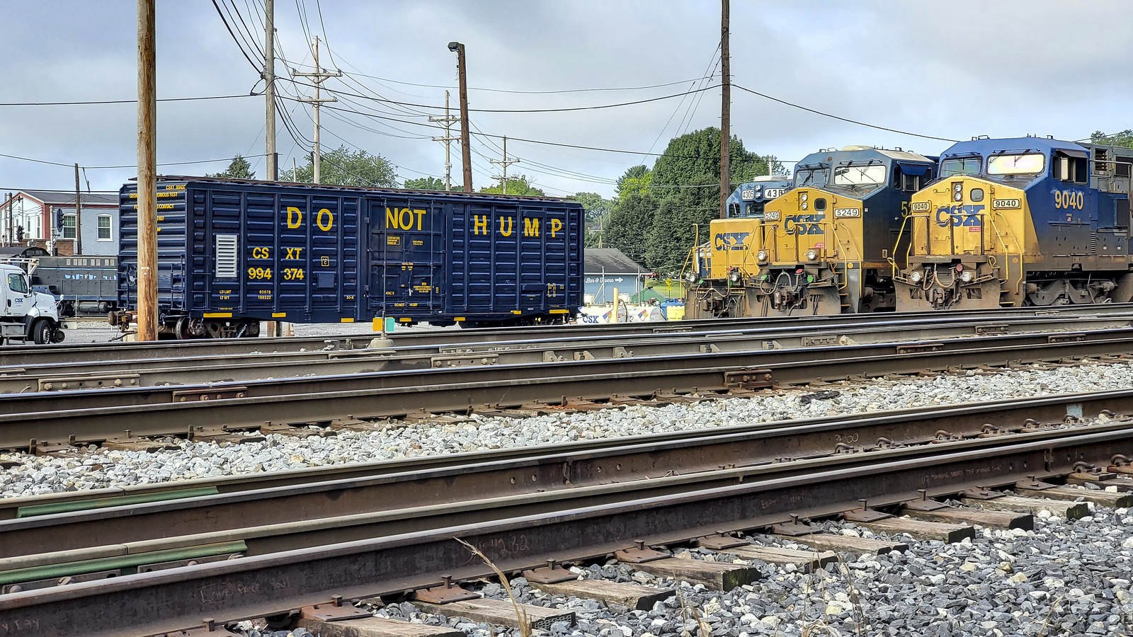 CSX Hagerstown Yard. A quick trip to