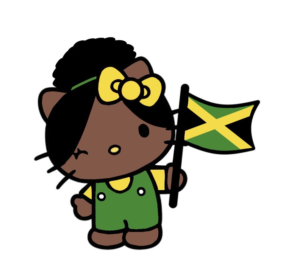 Jamaican hello Kitty!