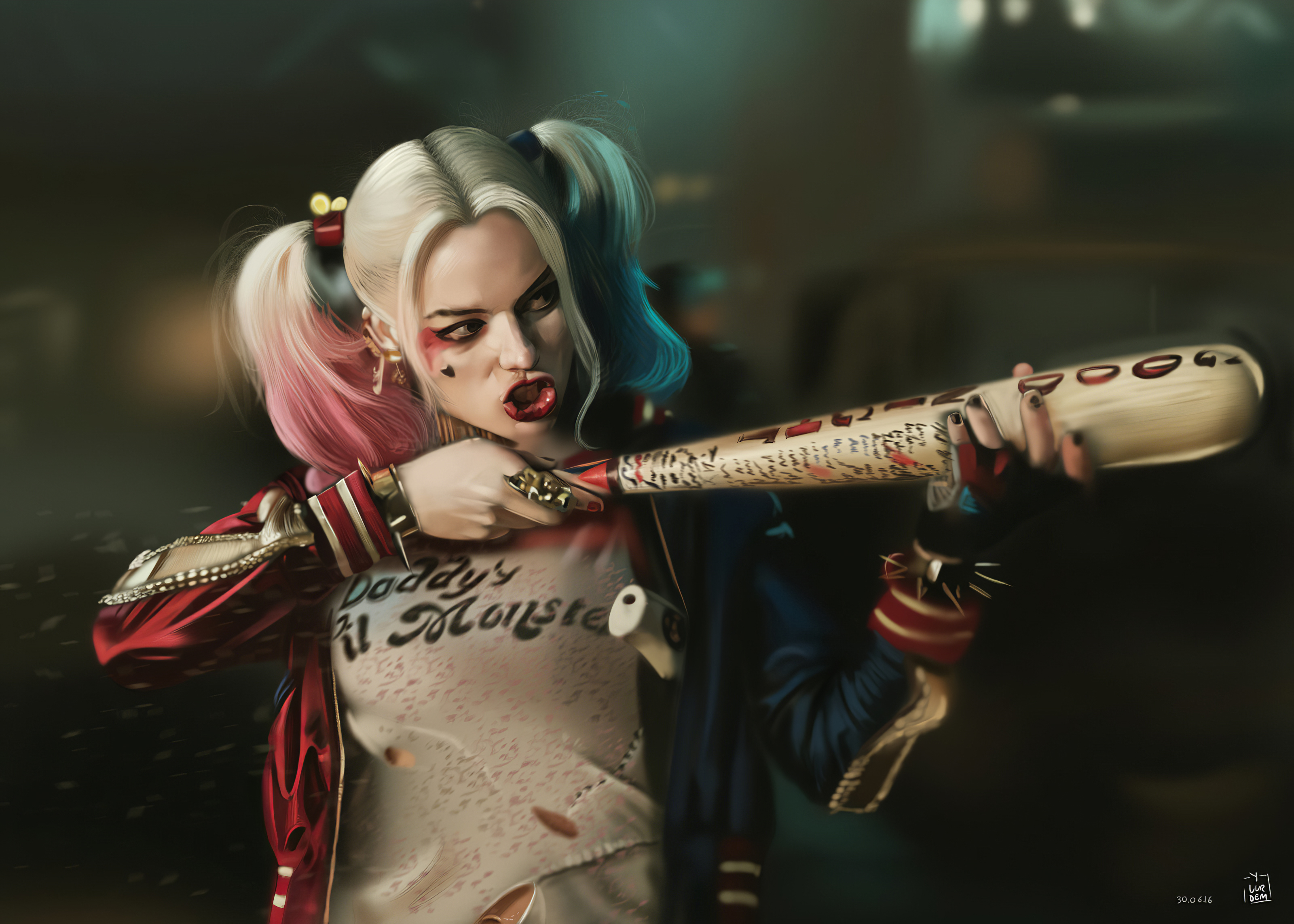 Harley Quinn Suicide Squad HD Wallpaper