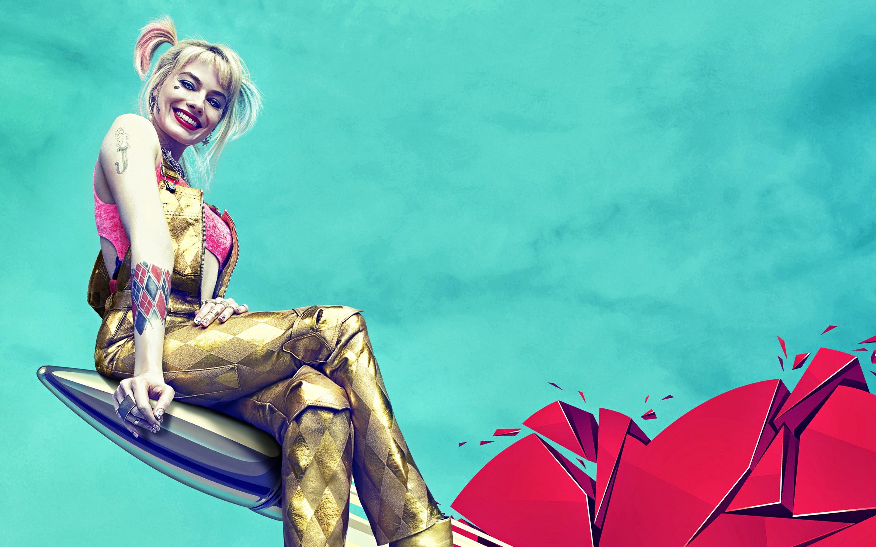 Margot Robbie as Harley Quinn Wallpaper