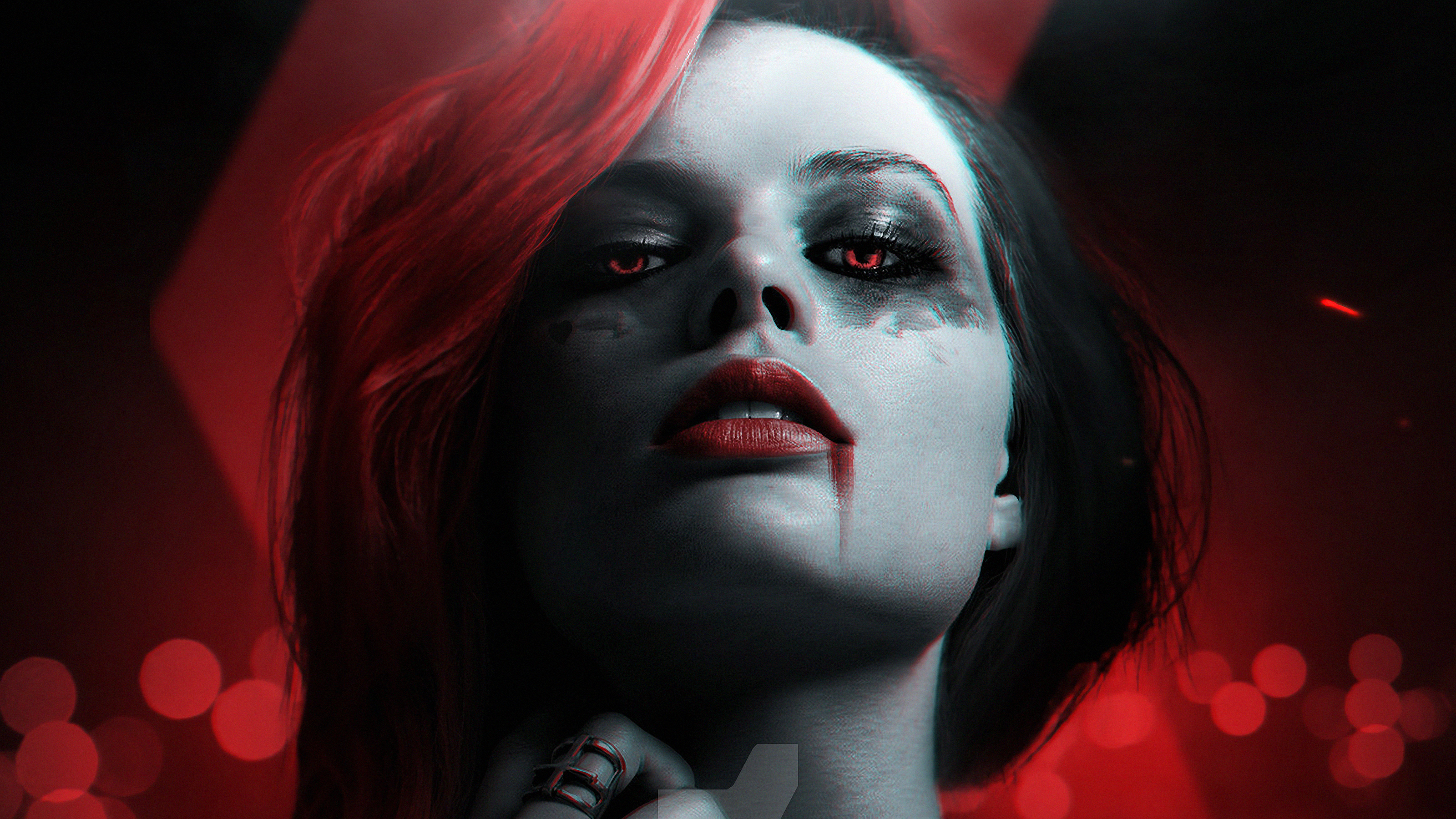 Download Red Eyes Red Hair Lipstick