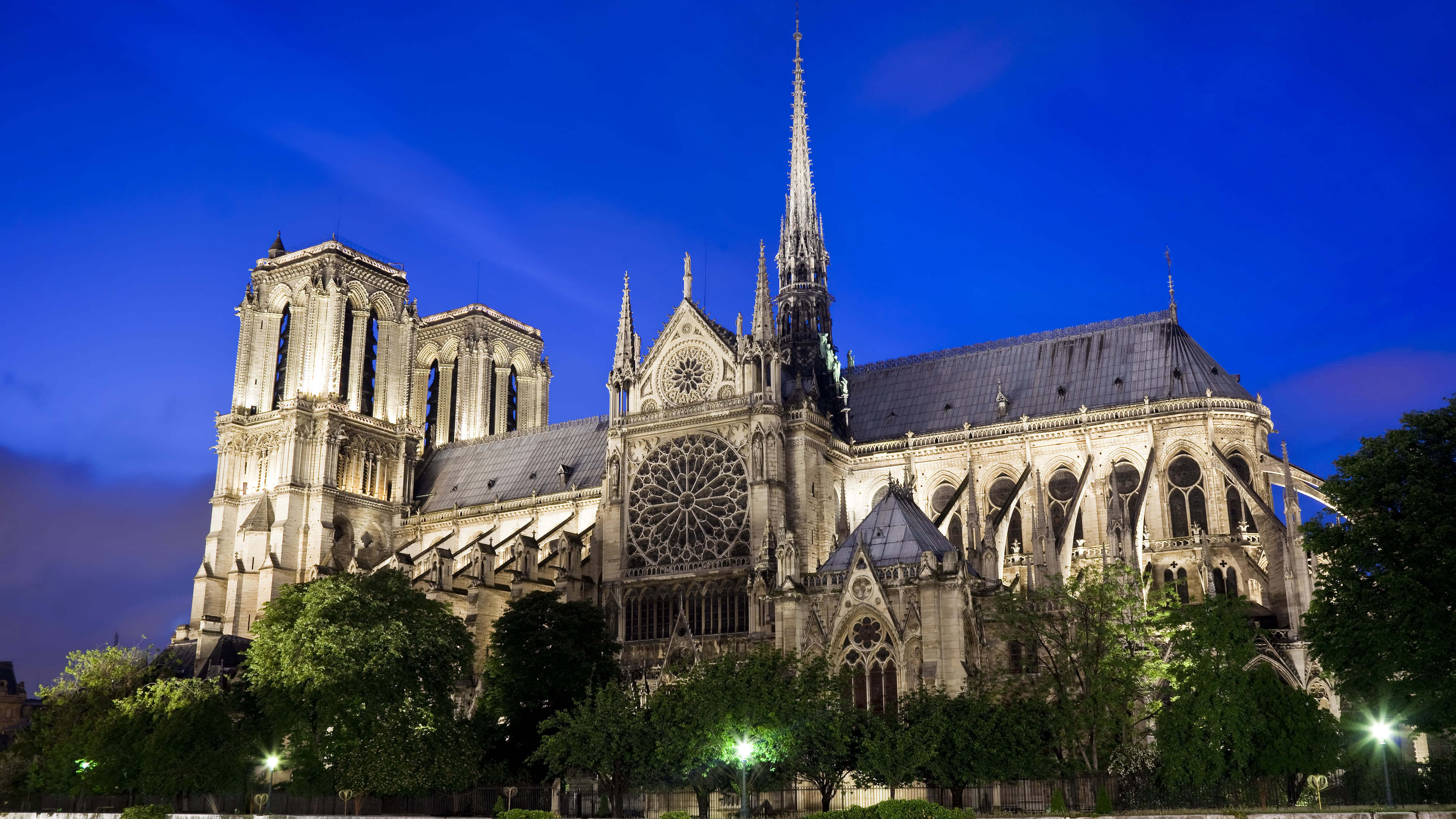 Cathedrale Notre Dame Paris France UHD