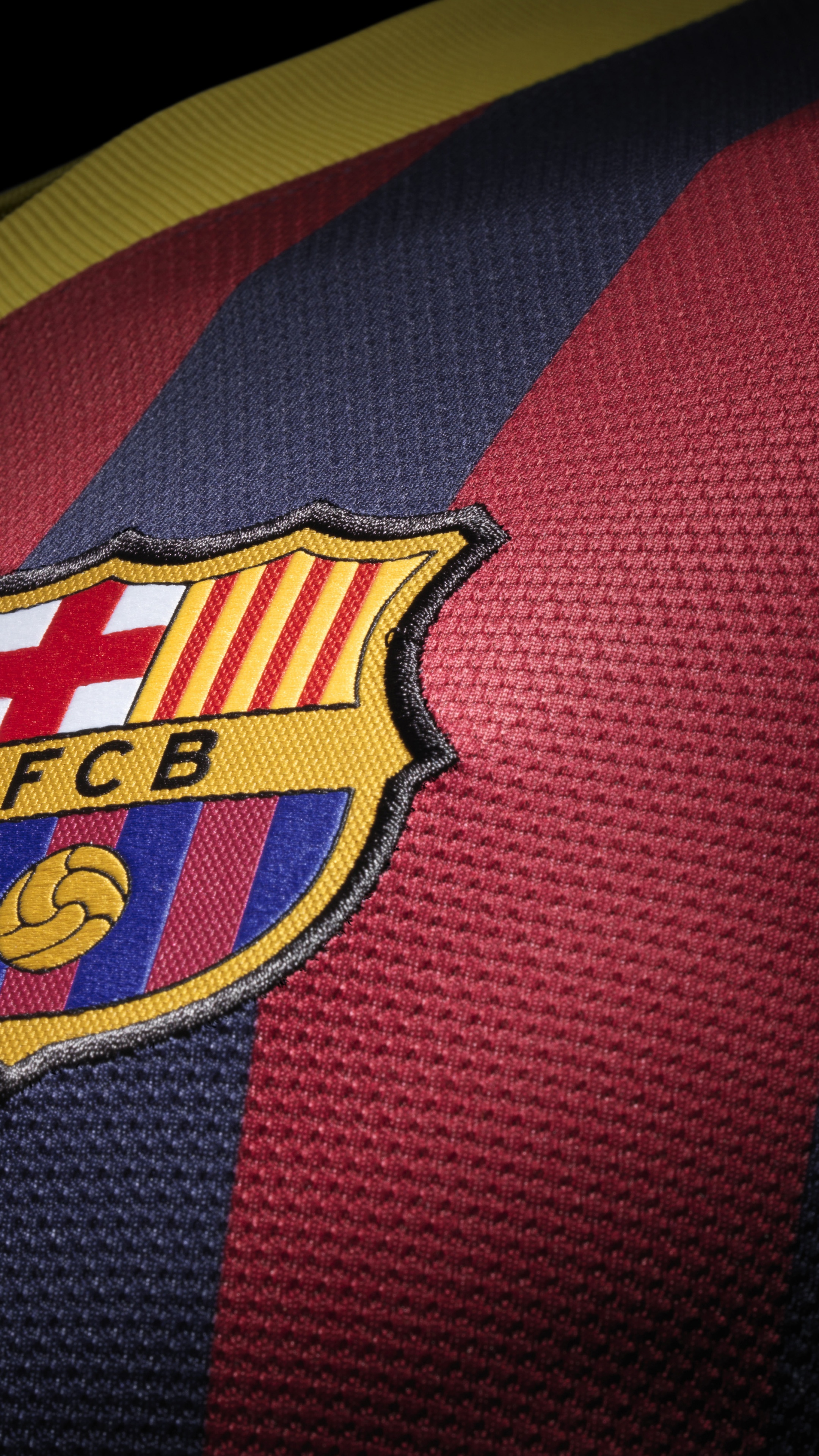 FC Barcelona Wallpaper 4K, Crest