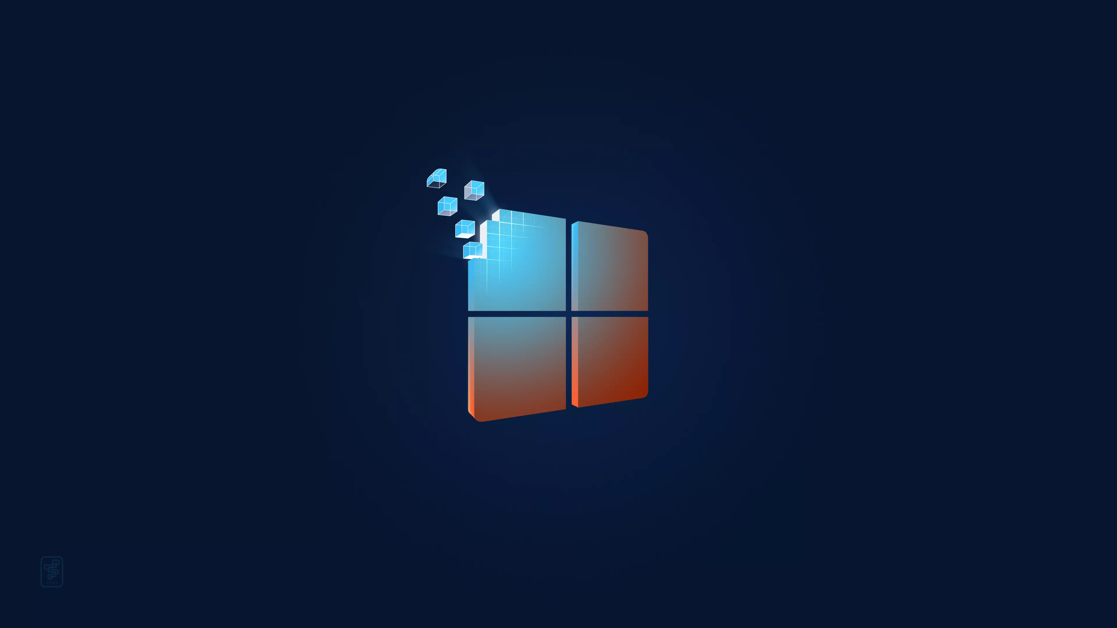 Wallpaper Multi Colored Windows 11 Logo
