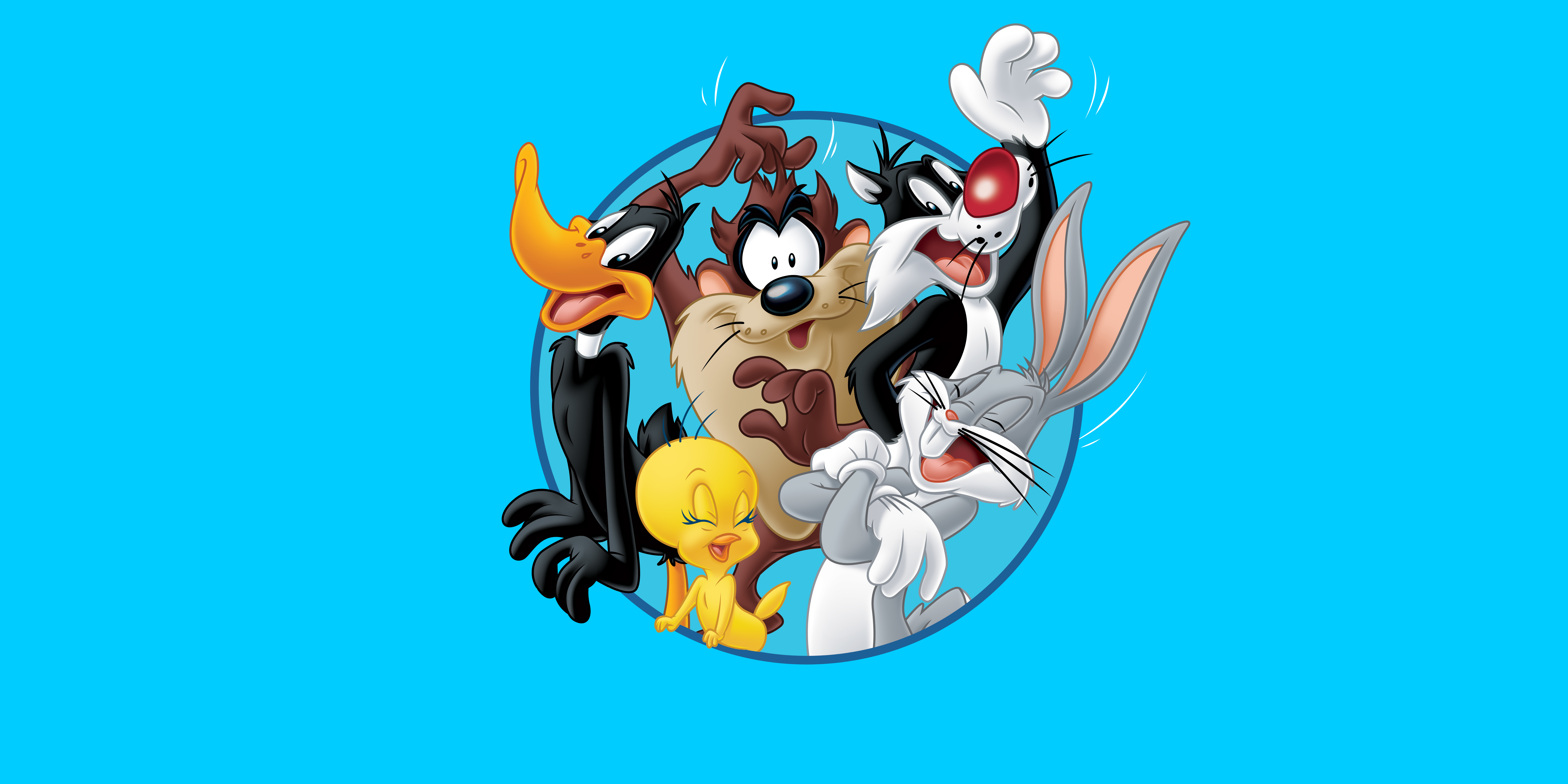 Wallpaper Cartoon, Daffy Duck, Tweety