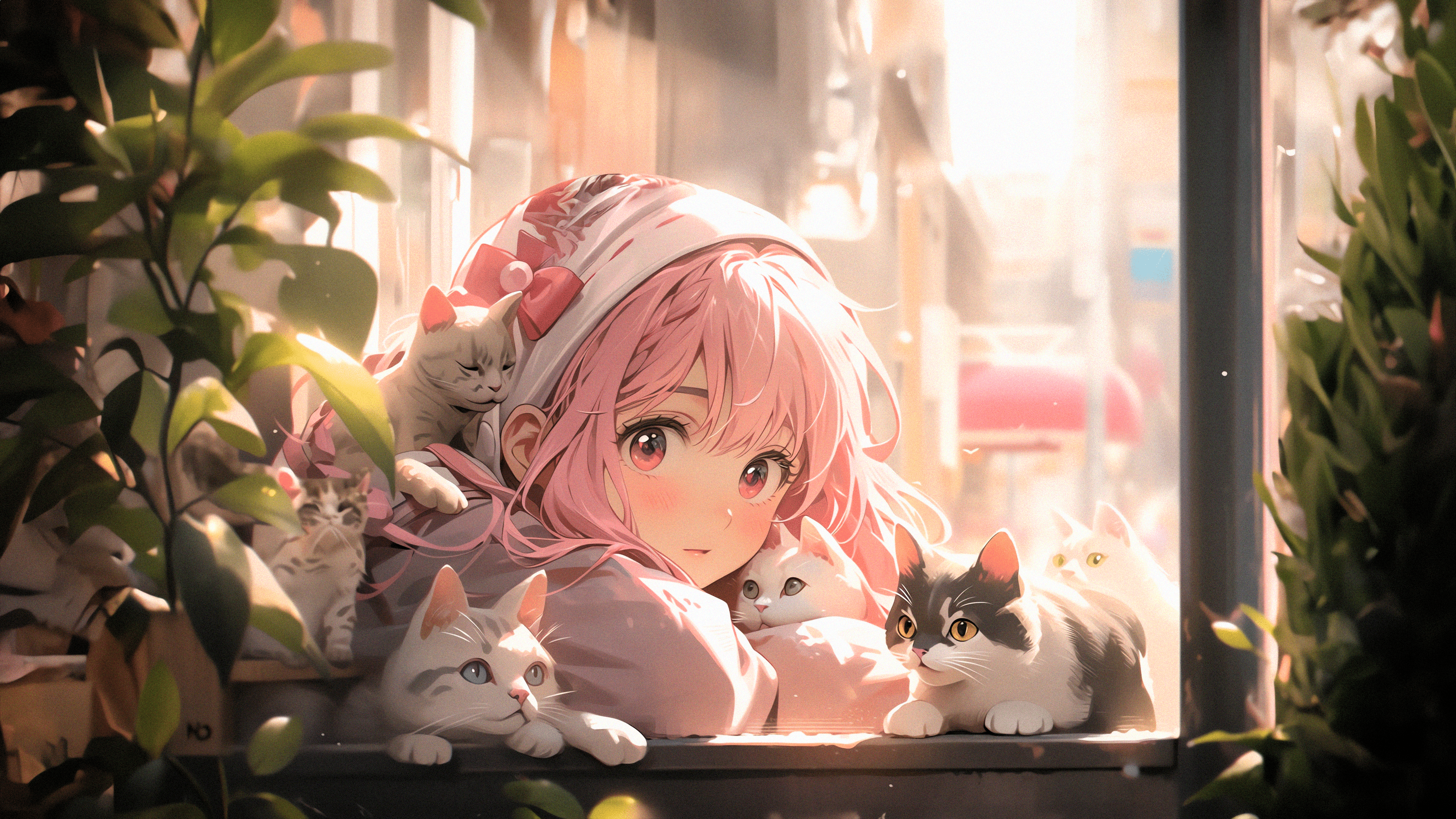 PC Wallpaper 4K Anime Girl
