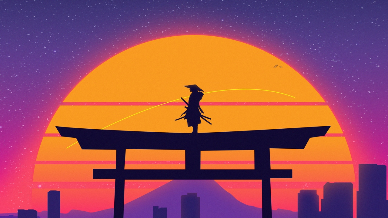 SAMURAI 4K wallpaper