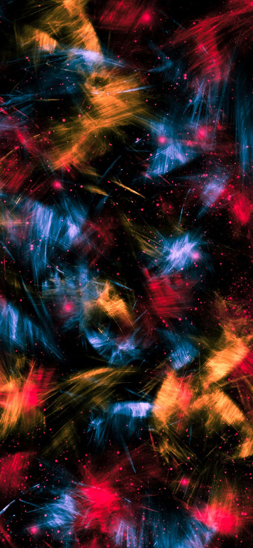 Abstract Light Formation Colorful 4k