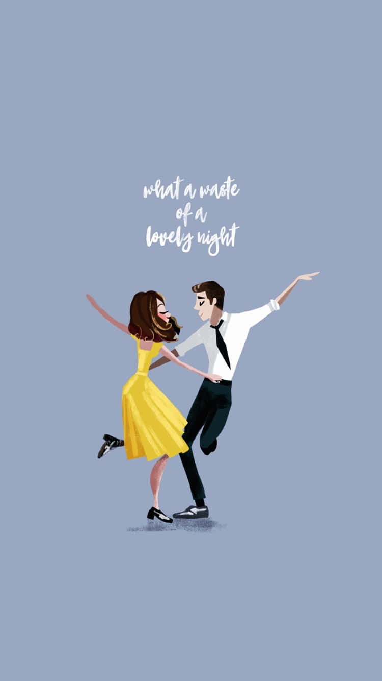 Lovely Night Dance Illustration