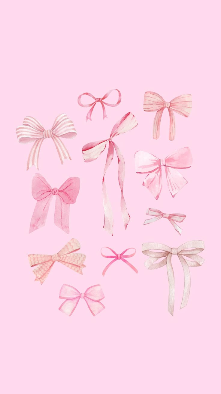 Pink bow wallpaper. Pink bow iPhone
