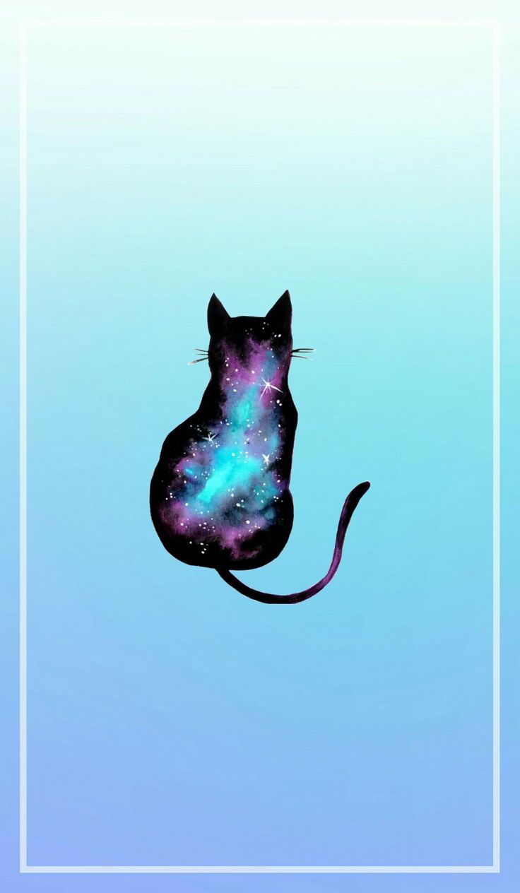 Galaxy Cat #wallpaper #lockscreen