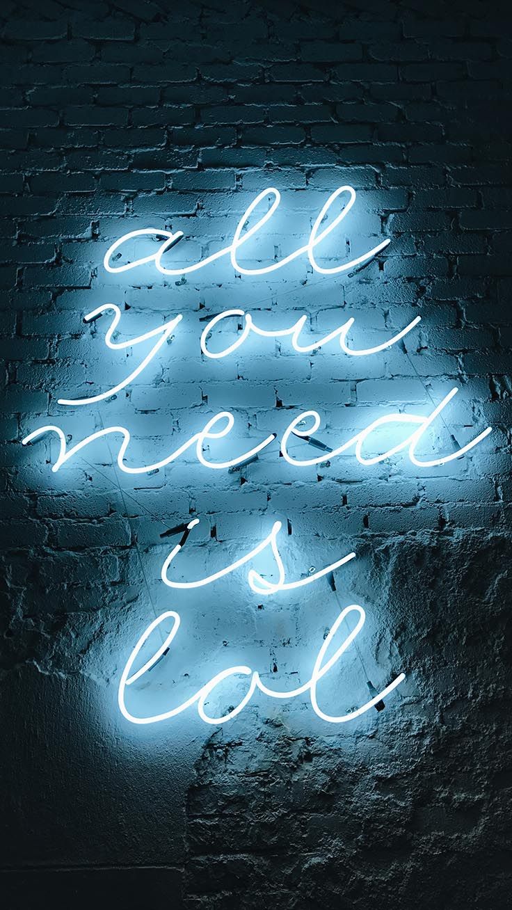 Colorful Neon iPhone XR Wallpaper