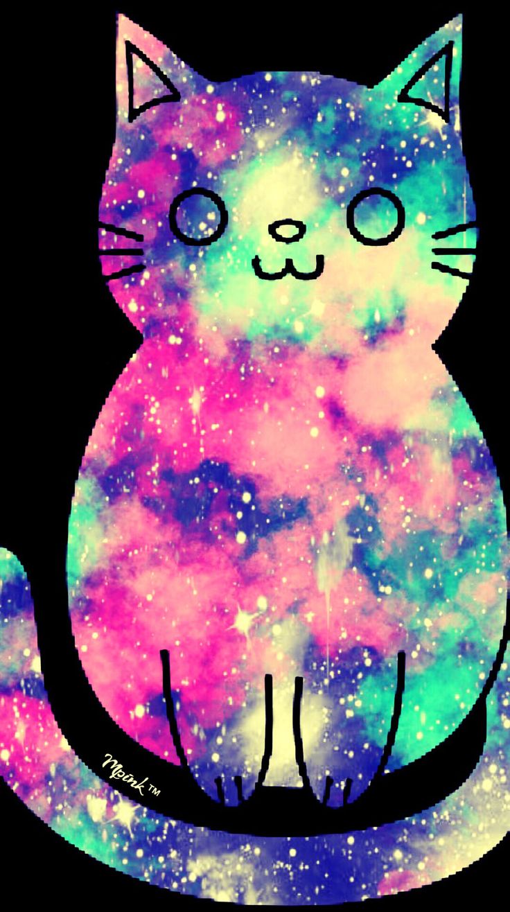 Cute Cat Galaxy IPhone Android