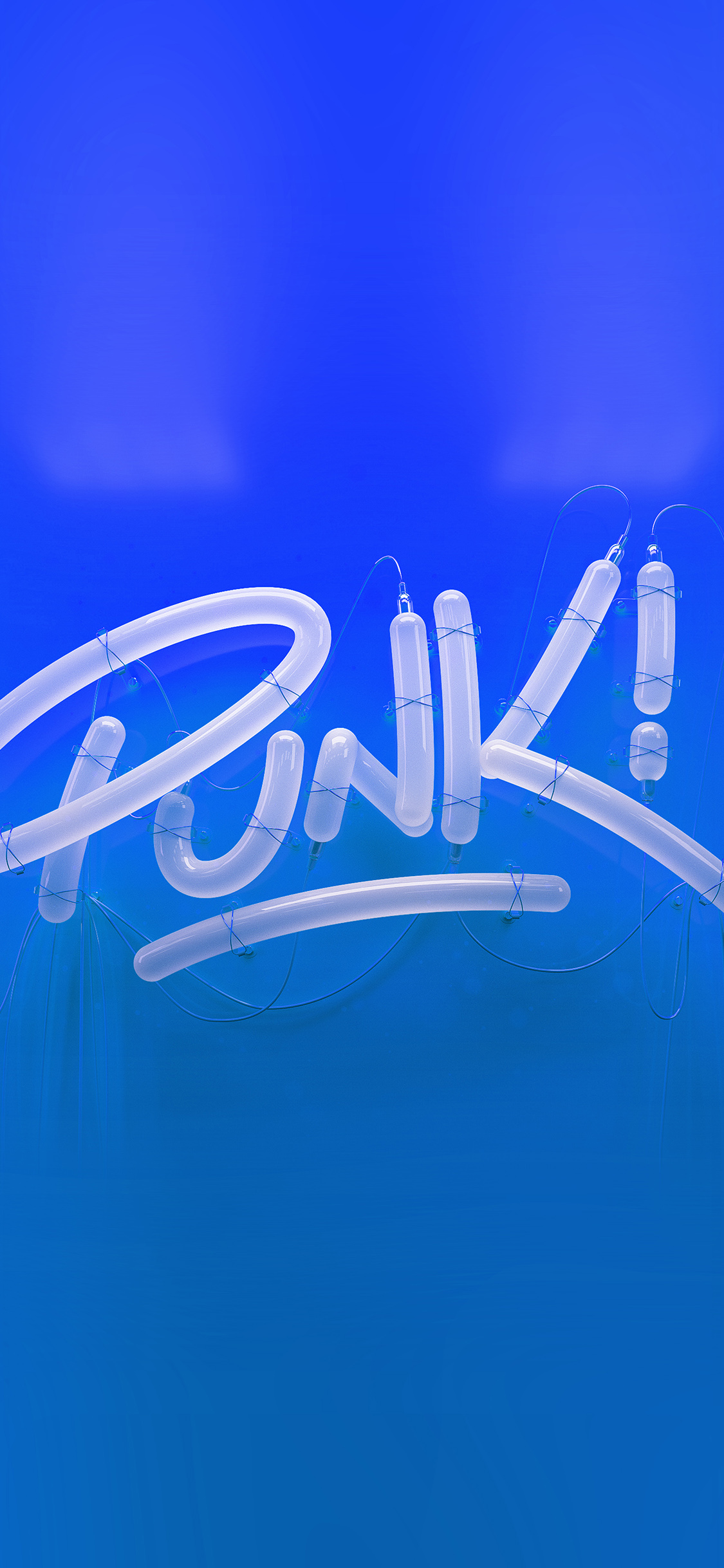Punk Neon Sign Art Minimal