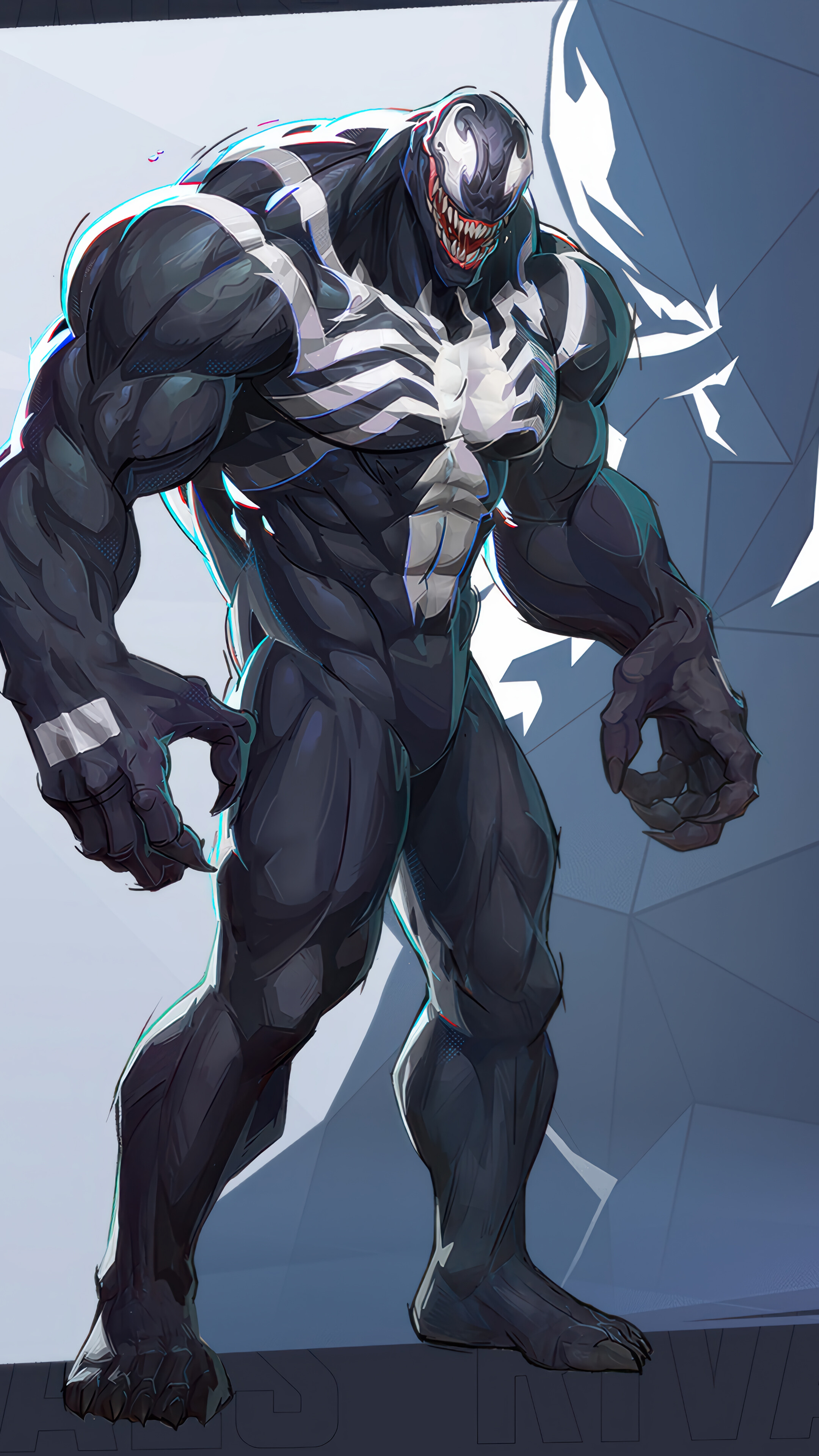 Venom Marvel Rivals 4K Wallpaper iPhone HD Phone a