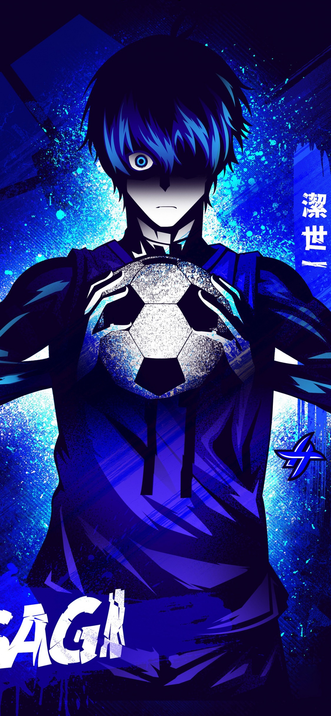 Yoichi Isagi Wallpaper 4K, Blue