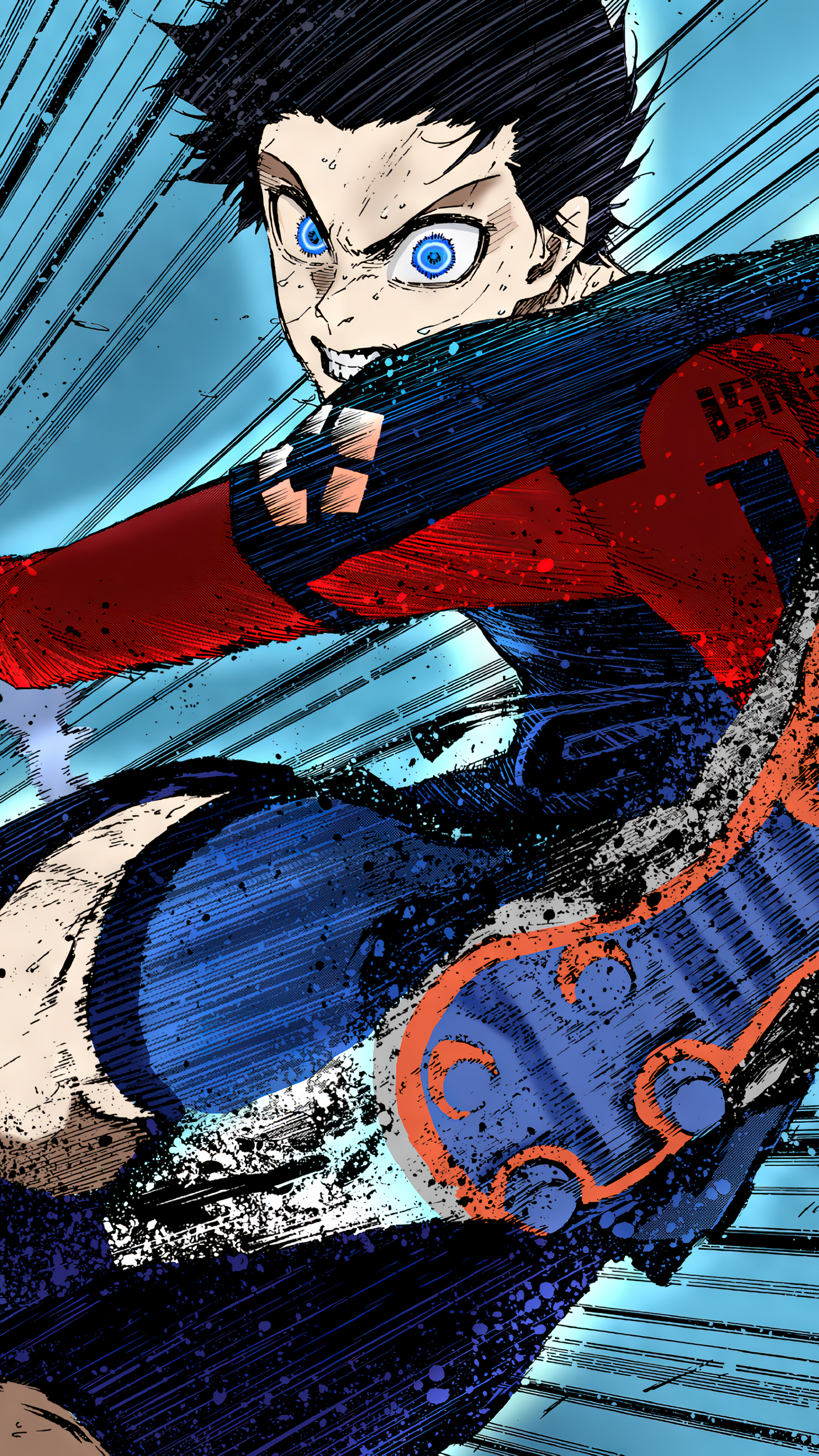 Yoichi Isagi Blue Lock Soccer 4K Wallpaper iPhone HD Phone h