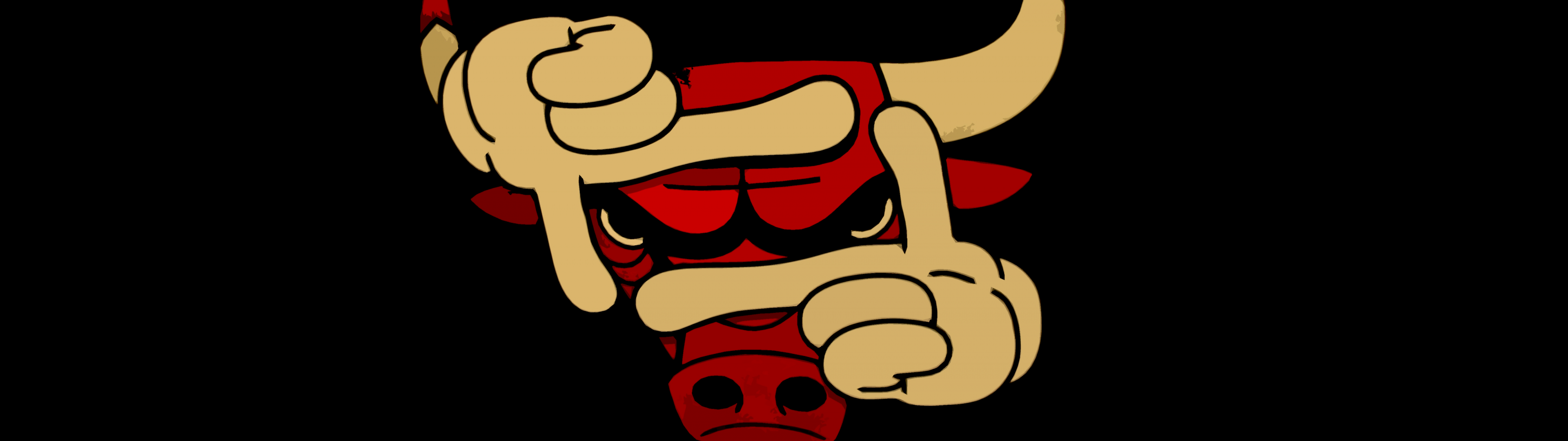 Chicago Bulls Wallpaper 4K, Minimalist