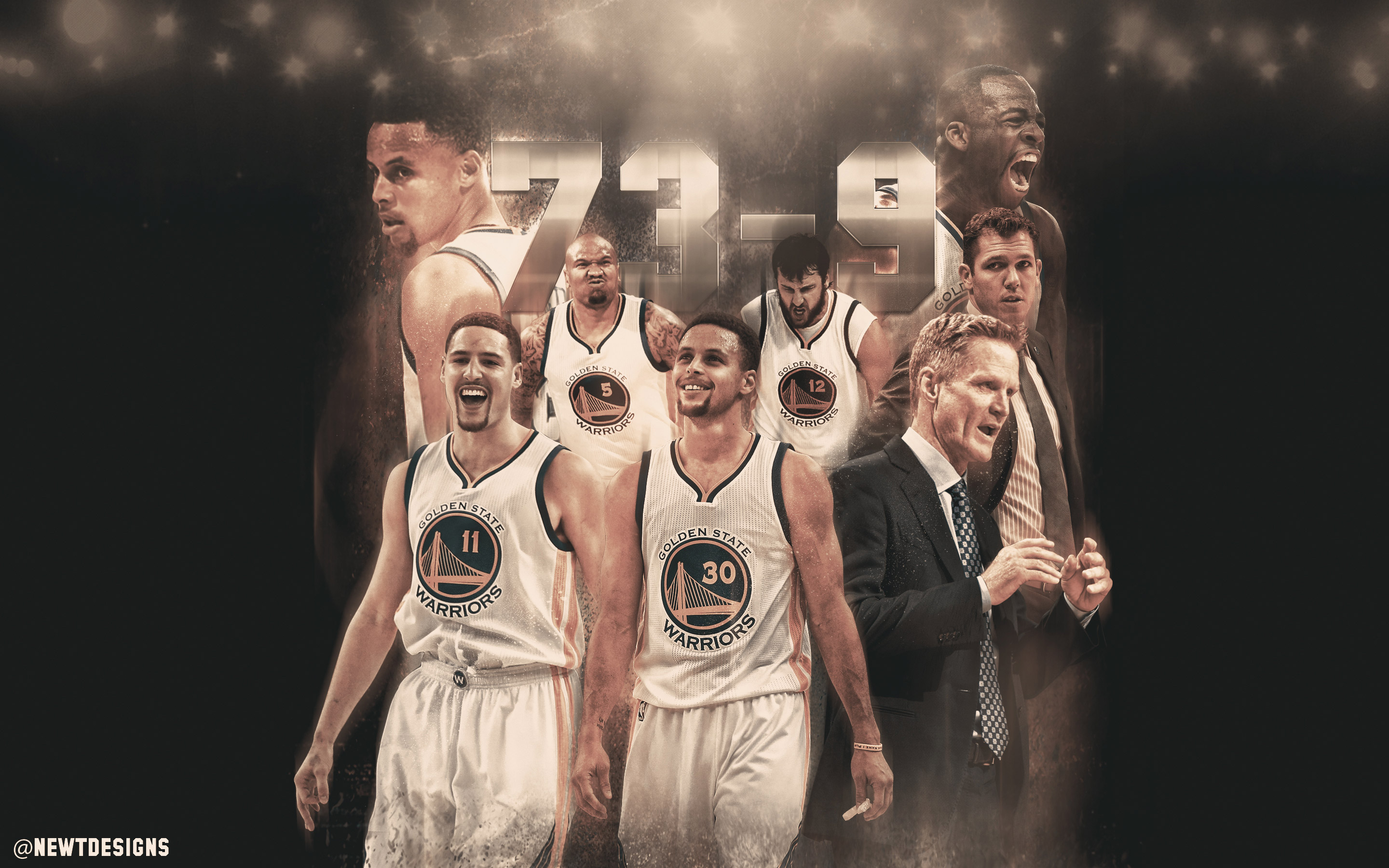 Warriors 73 9 Season Tribute HD Wallpaper