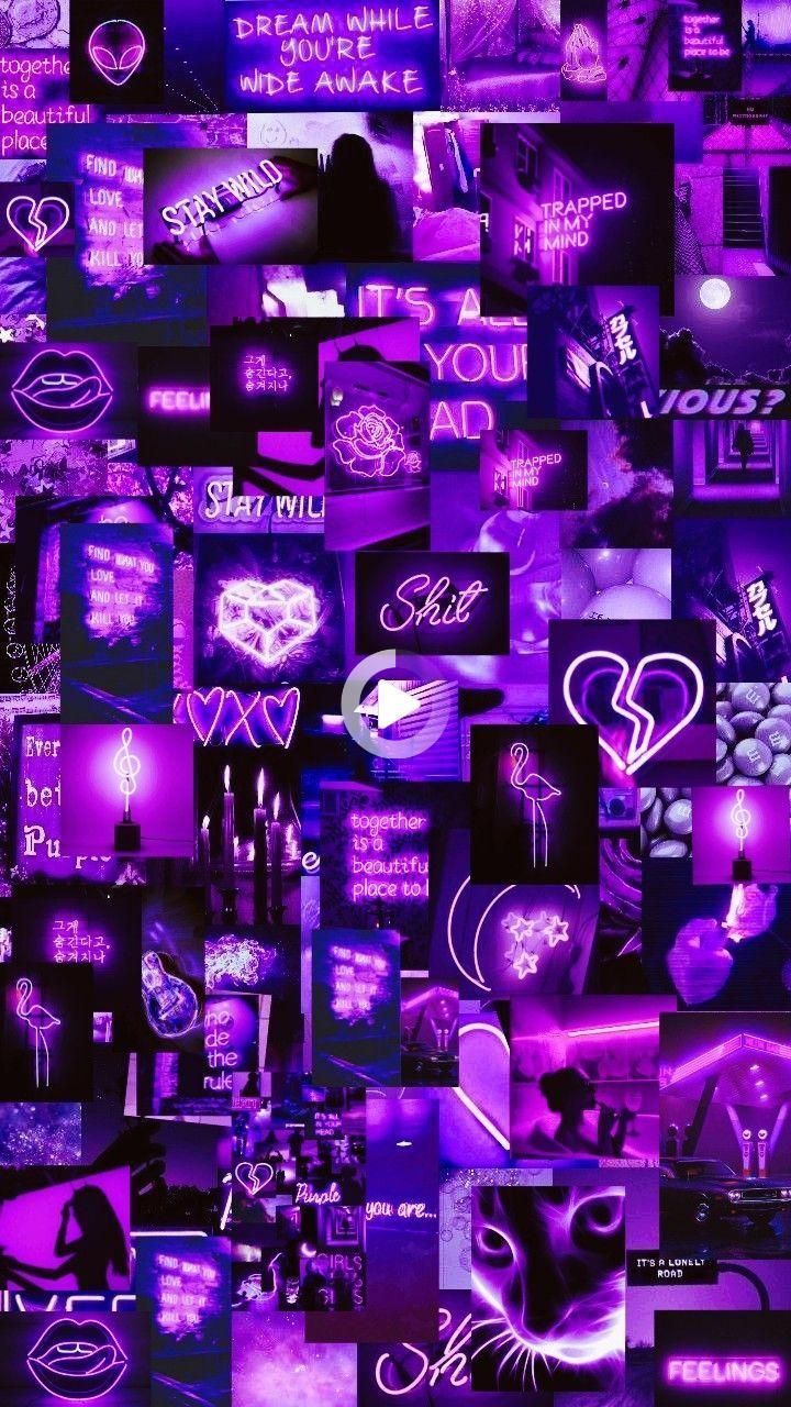 Purple Aesthetic Phone Wallpaper