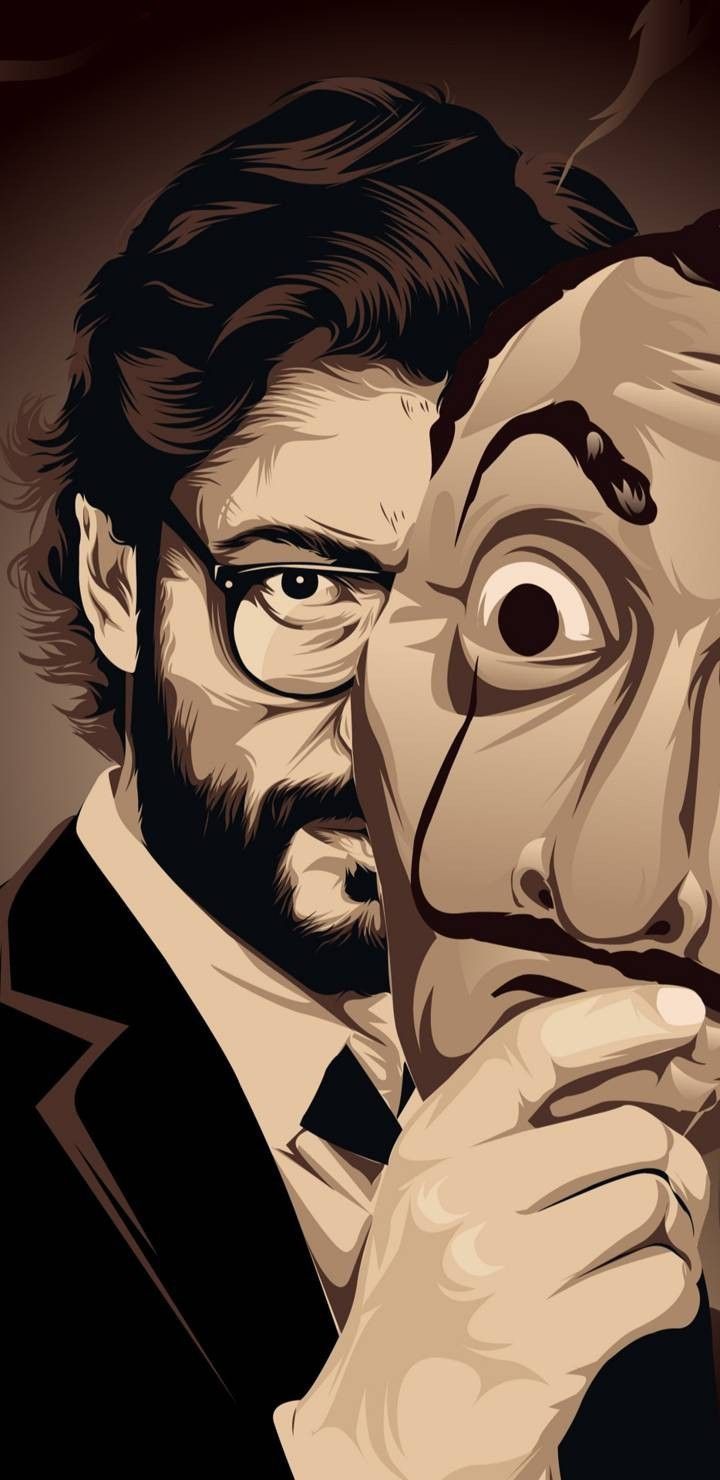 Professer Money Heist Season 4 Exclusive Wallpaper