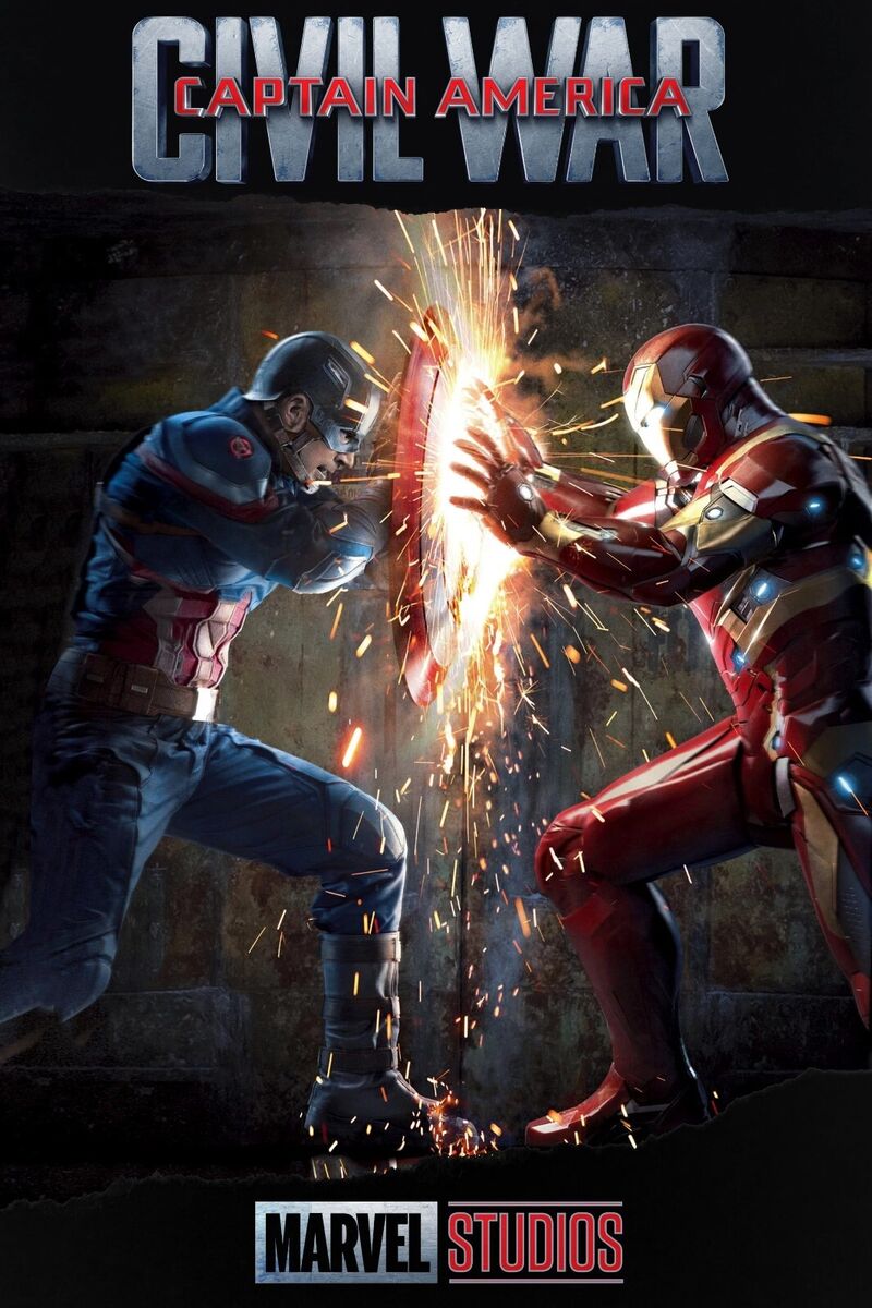 Civil War Movie Poster 11X17 Marvel