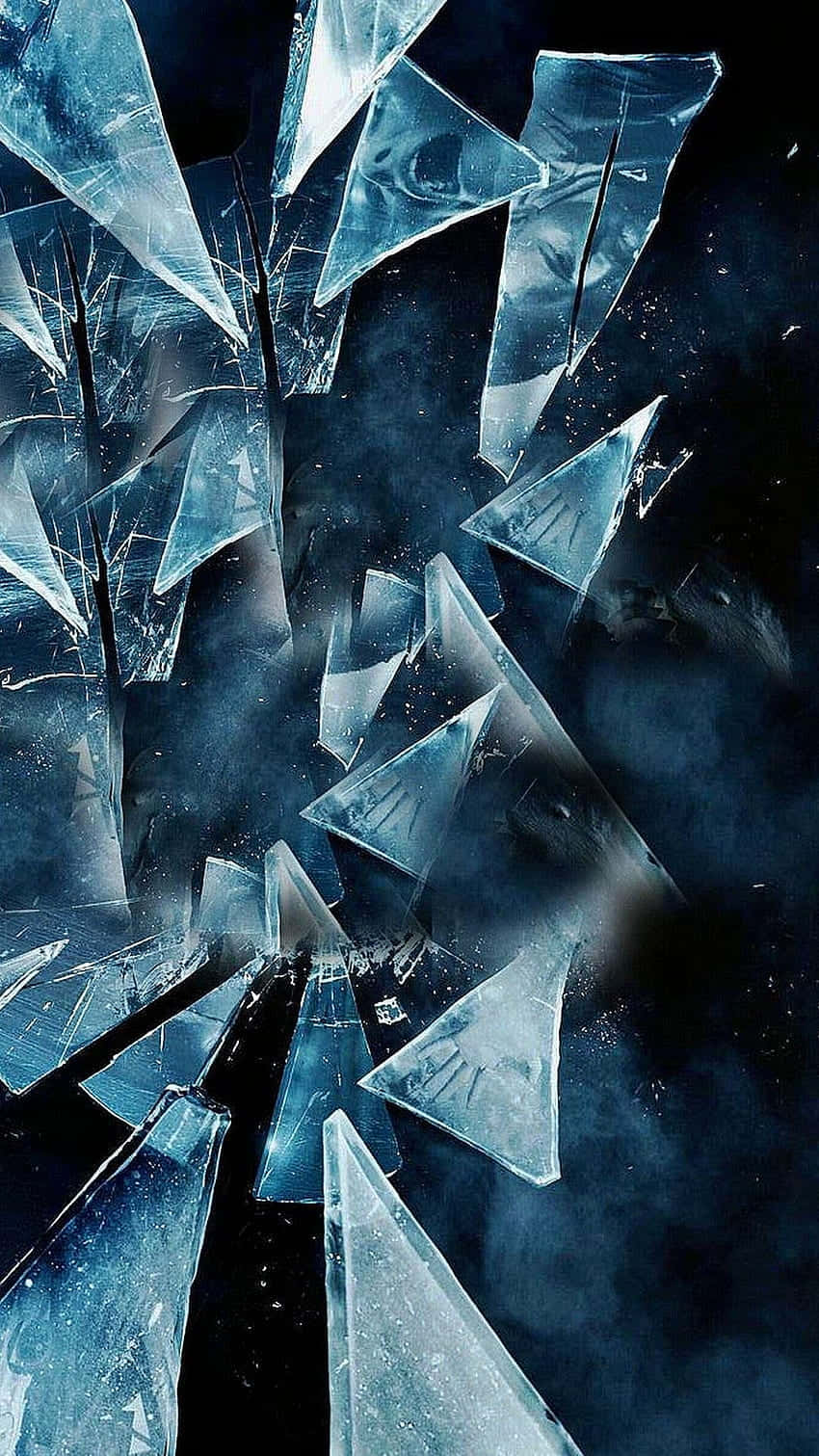 Download Shattered Glass Background