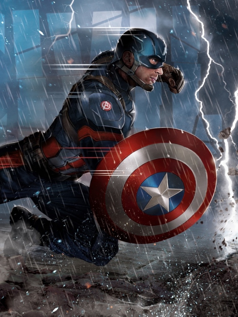 Civil War Concept 4K UHD Wallpaper